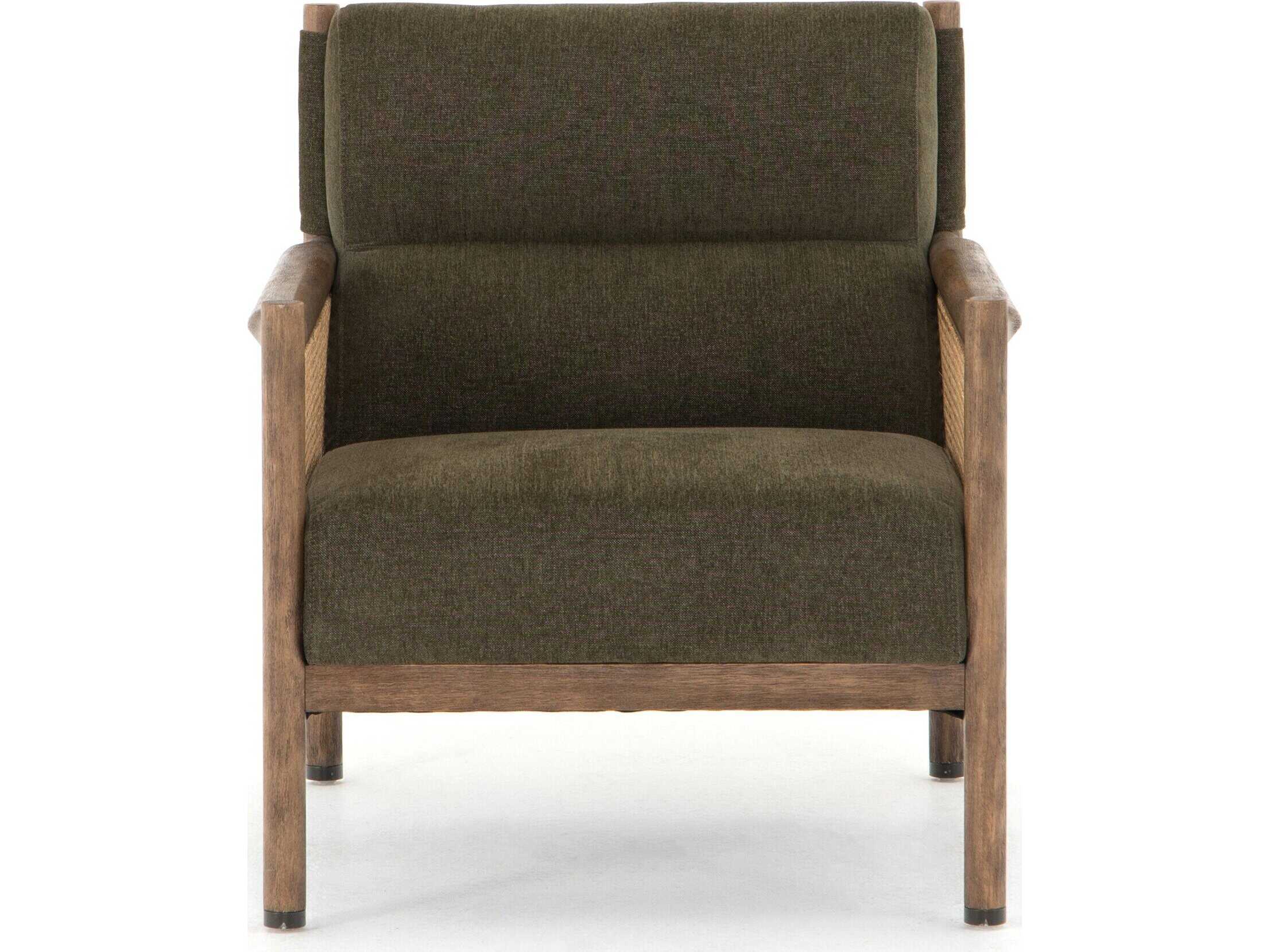 Four Hands Kensington Kempsey Green Fabric Accent Chair