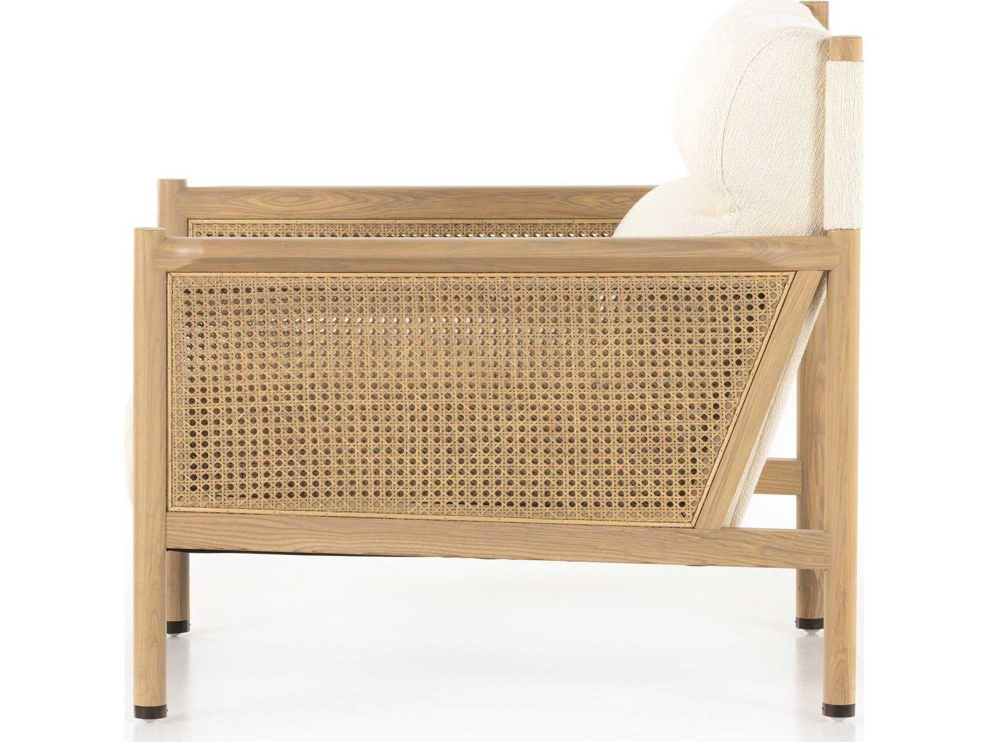 Four Hands Kensington Kempsey Cream Fabric Accent Chair