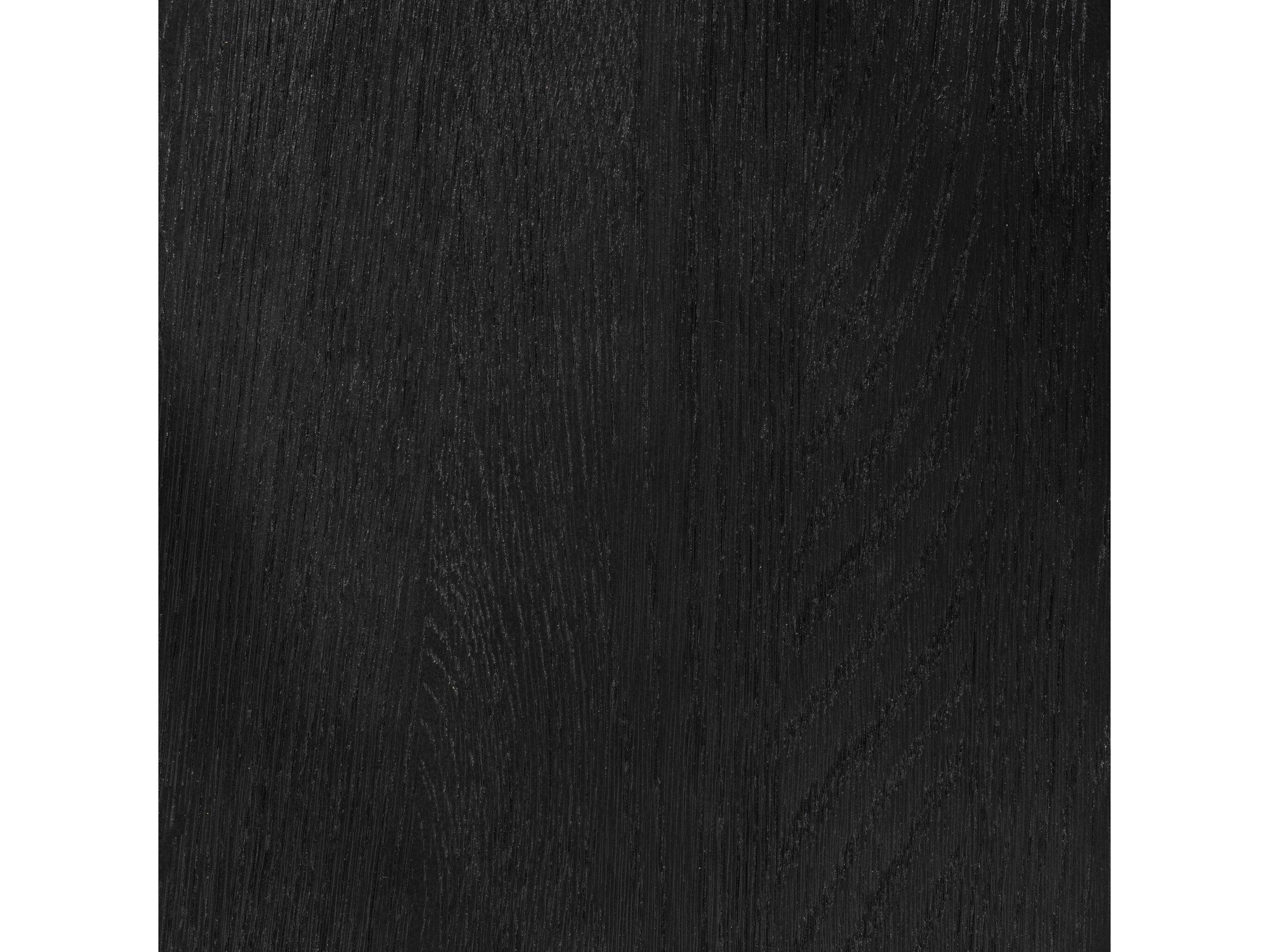 Four Hands Belfast Naples Black Oak  Wood Dining Chair