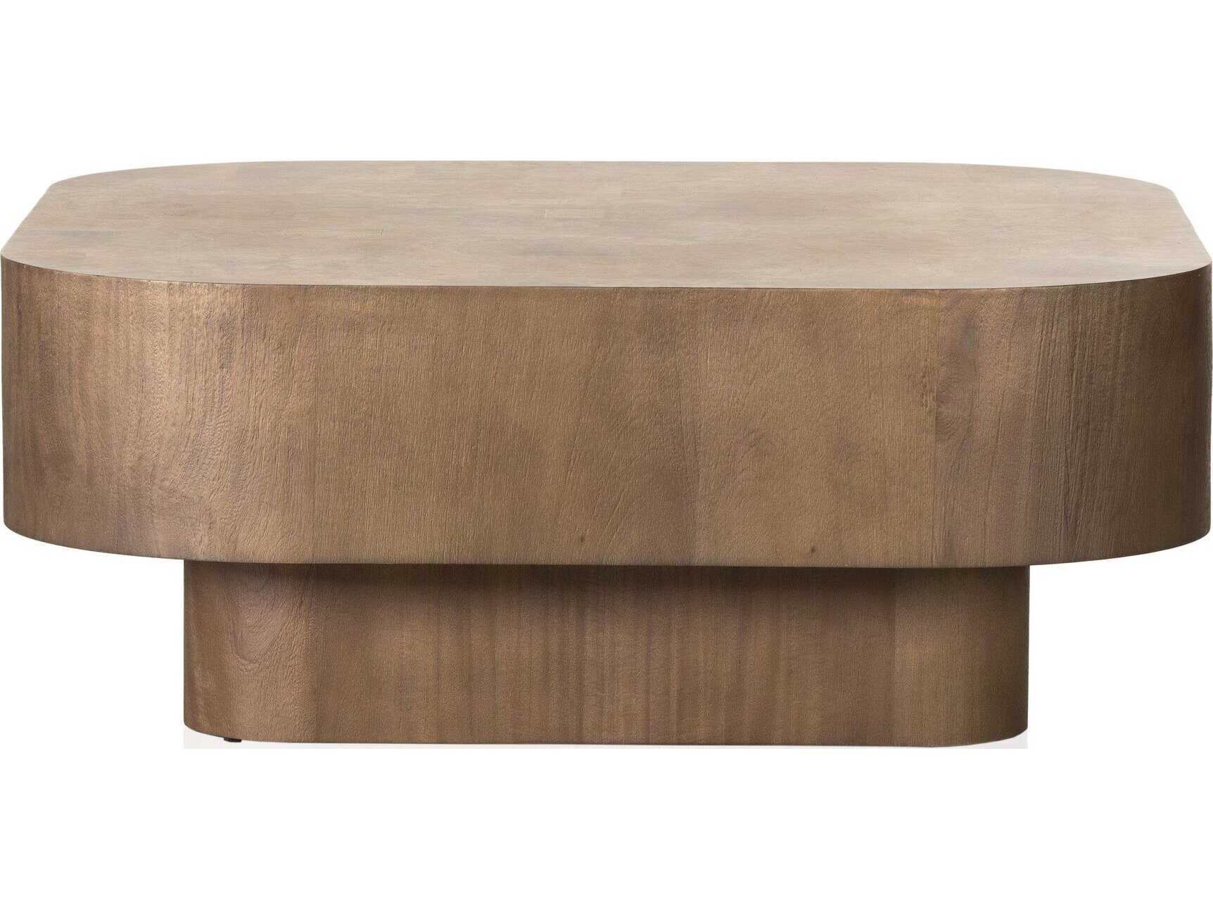 Four Hands Wesson Blanco Rectangular Wood Coffee Table