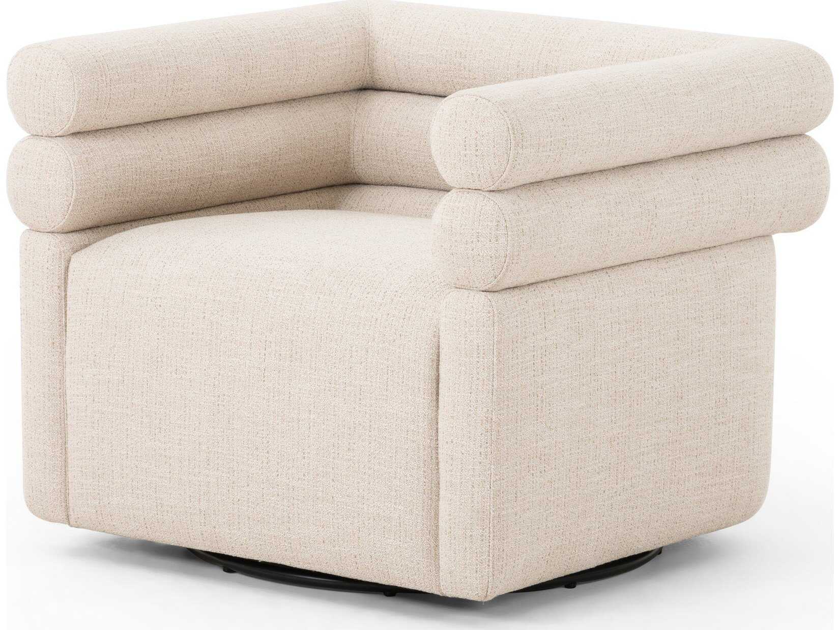 Four Hands Grayson Evie Cream Fabric Accent Chair