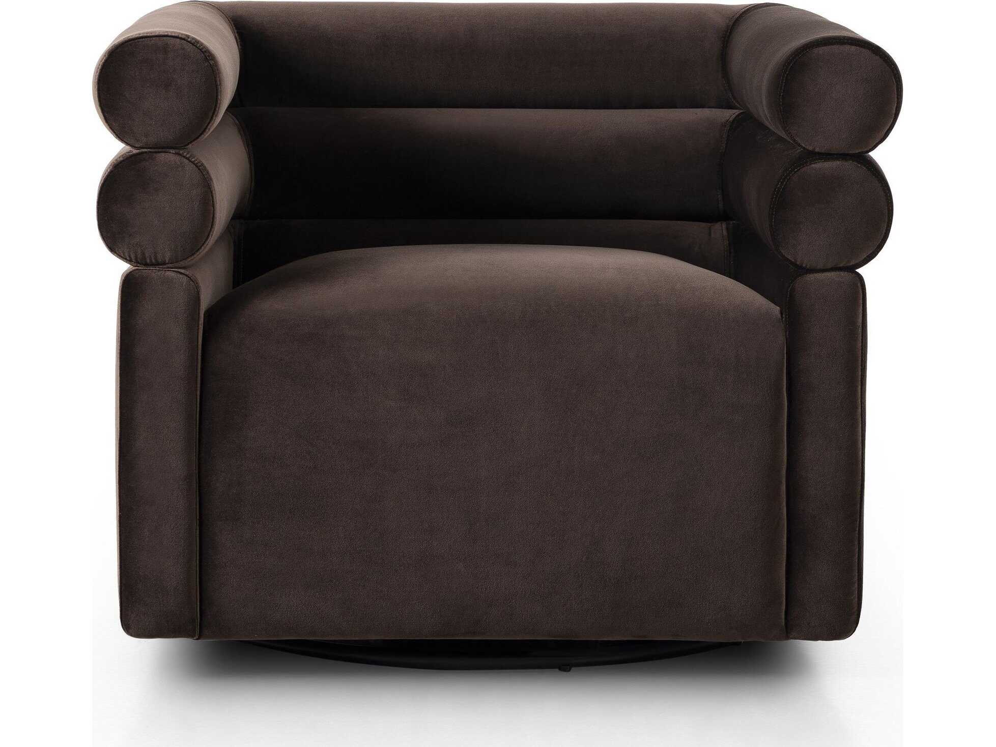 Four Hands Grayson Evie Surrey Cocoa  Swivel Chair