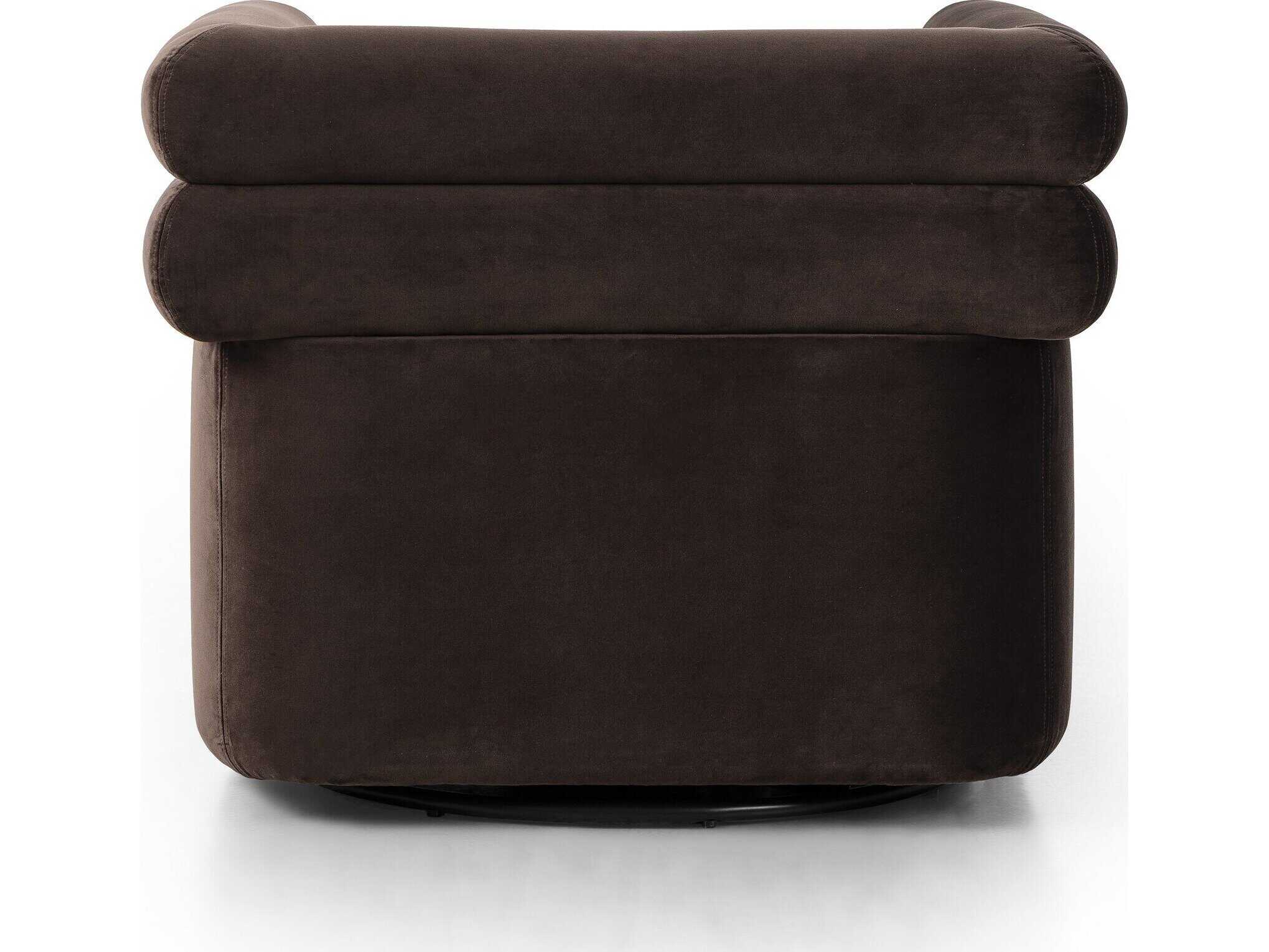 Four Hands Grayson Evie Surrey Cocoa  Swivel Chair