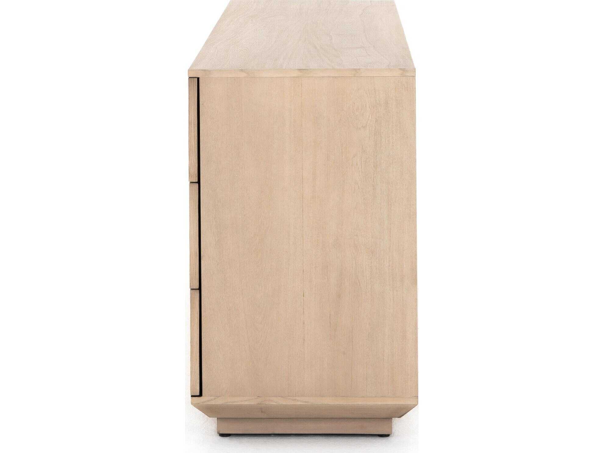 Four Hands Wesson Journey 6 Drawer Dresser - White Mahogany