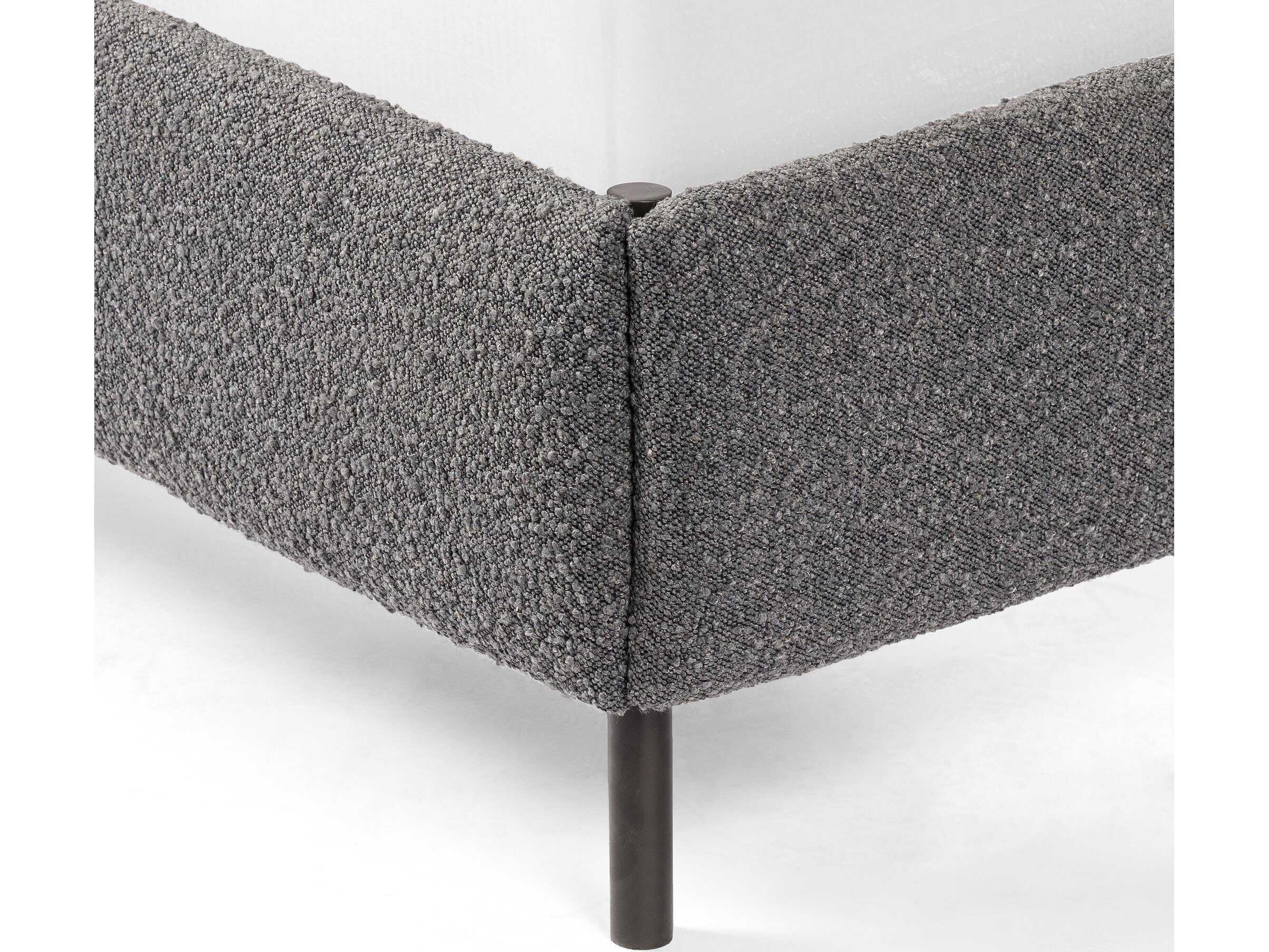 Four Hands Irondale Anderson Knoll Charcoal King Bed