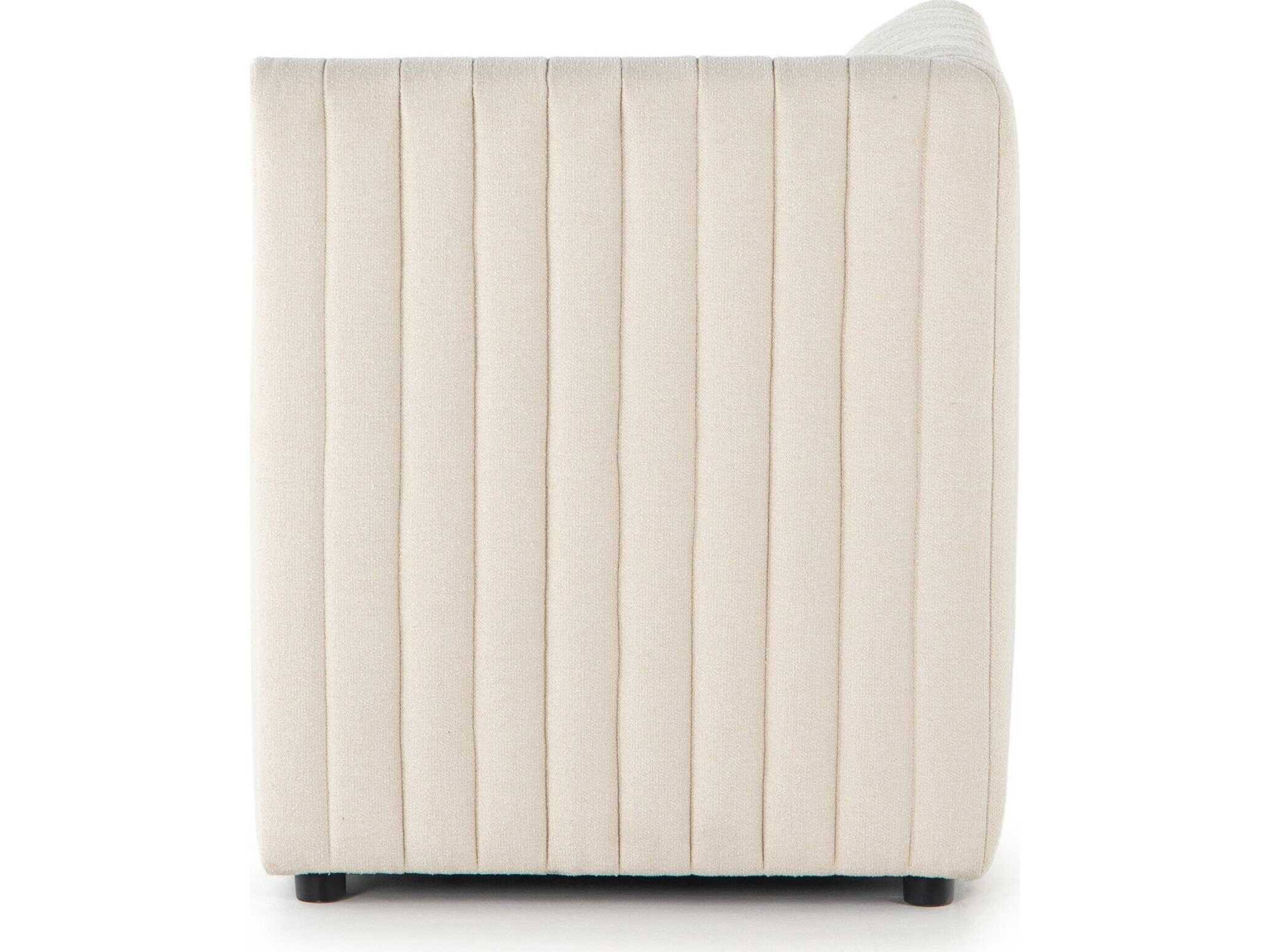 Four Hands Grayson Augustine Beige Upholstered Side Dining Bench