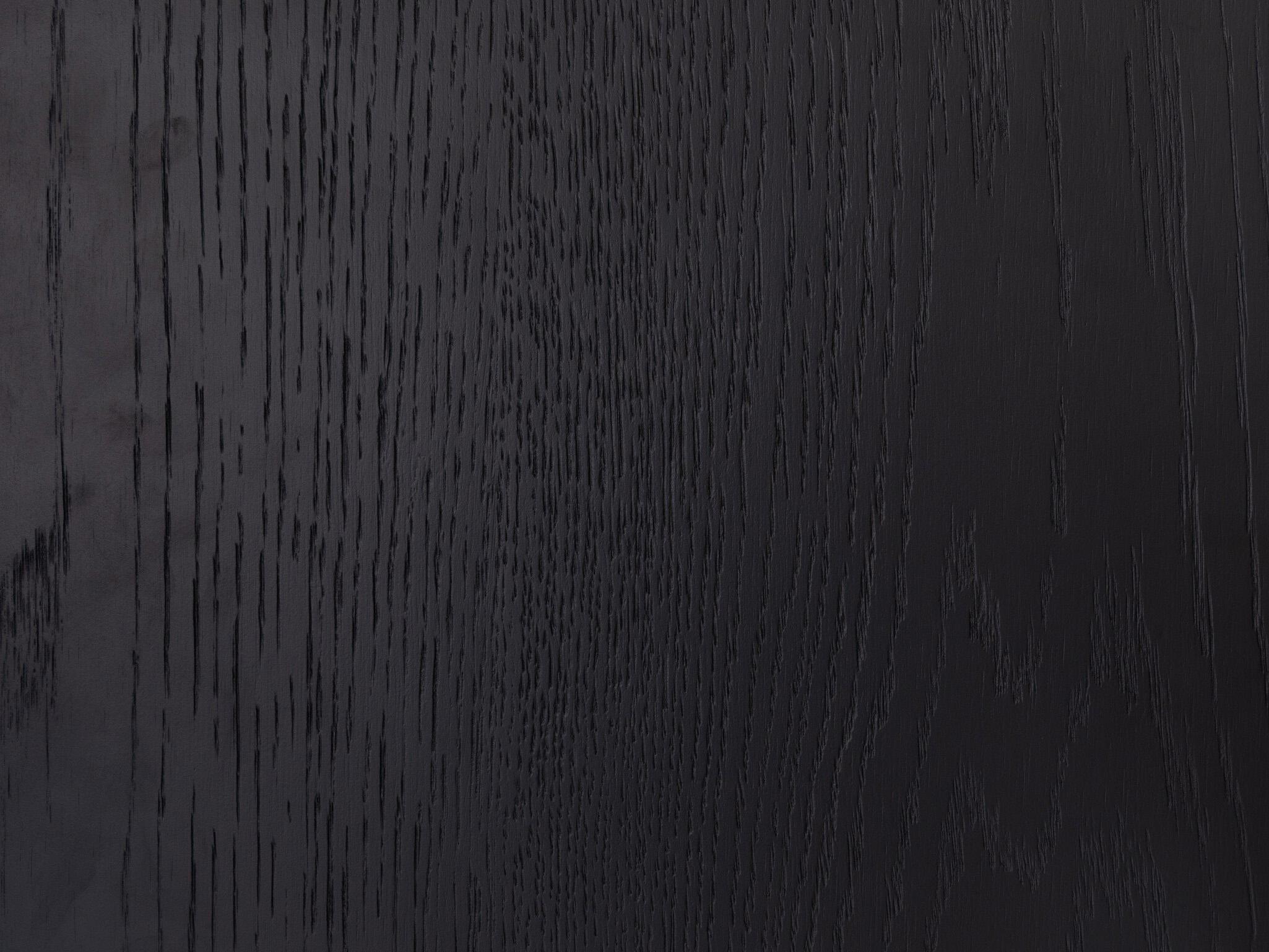 Luxecor Globetrotter Tolle Oak Wood Antique Brass Drifted Black Display Cabinet