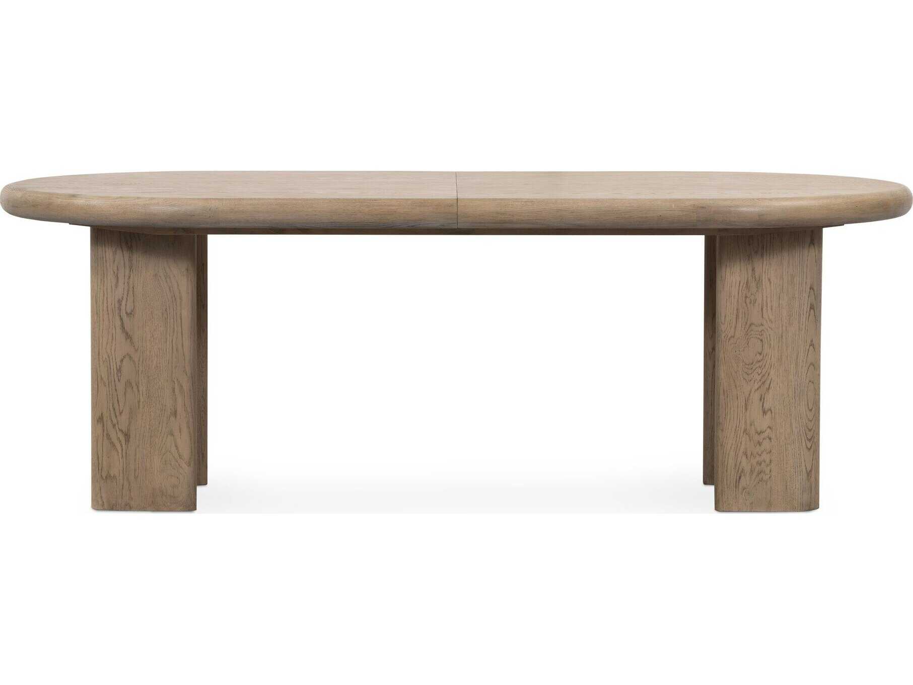 Four Hands Haiden Jaylen Yucca Oak Extension Dining Table
