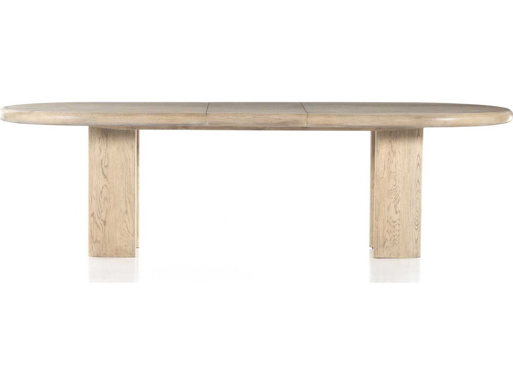Four Hands Haiden Jaylen Yucca Oak Extension Dining Table