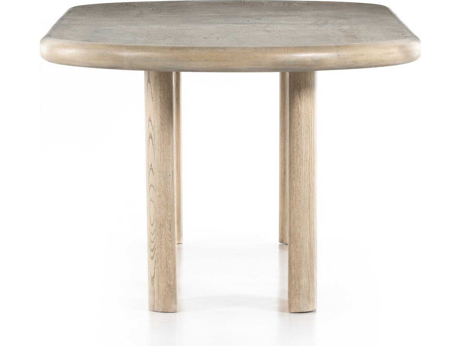Four Hands Haiden Jaylen Yucca Oak Extension Dining Table