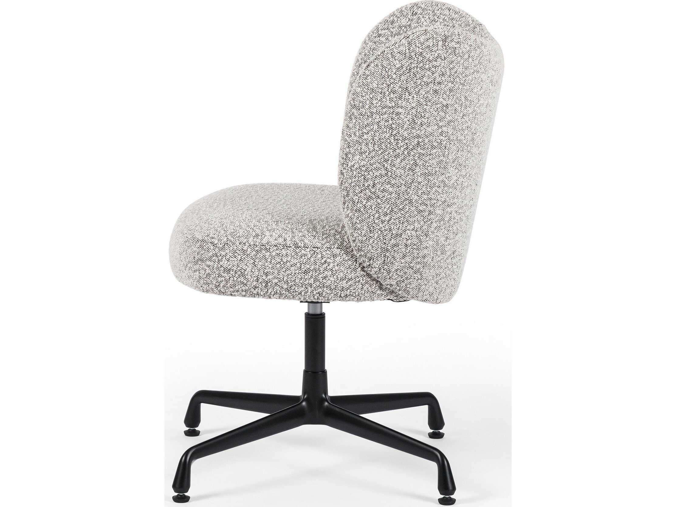 Four Hands Townsend Gray Upholstered Adjustable Computer Office Chair