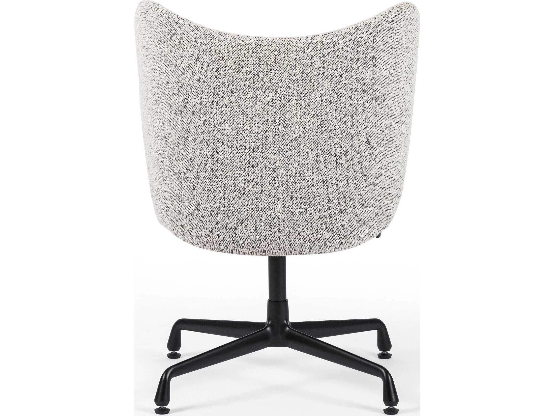 Four Hands Townsend Gray Upholstered Adjustable Computer Office Chair