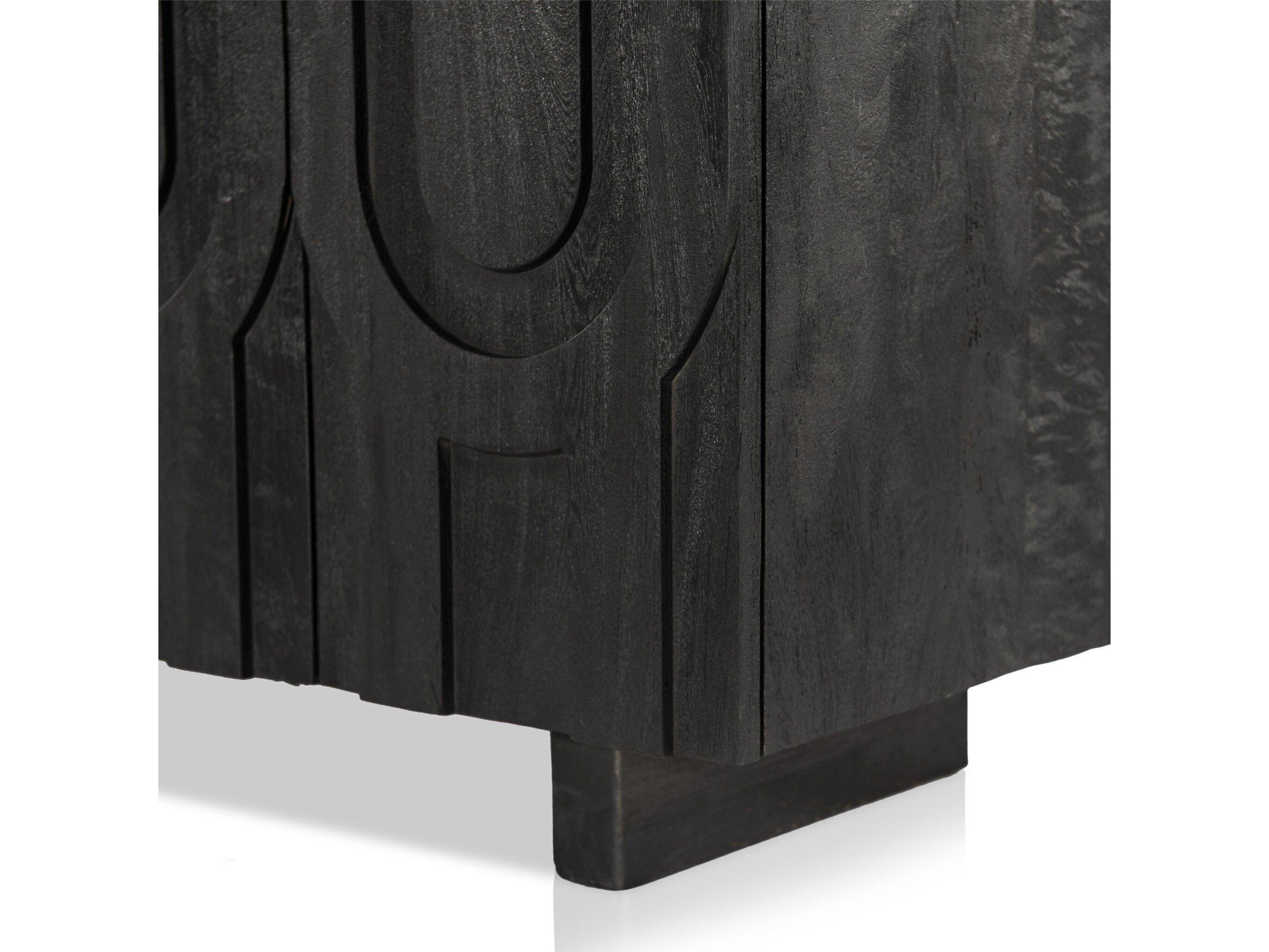 Four Hands Maya Rivka 72" Dark Totem Media Console