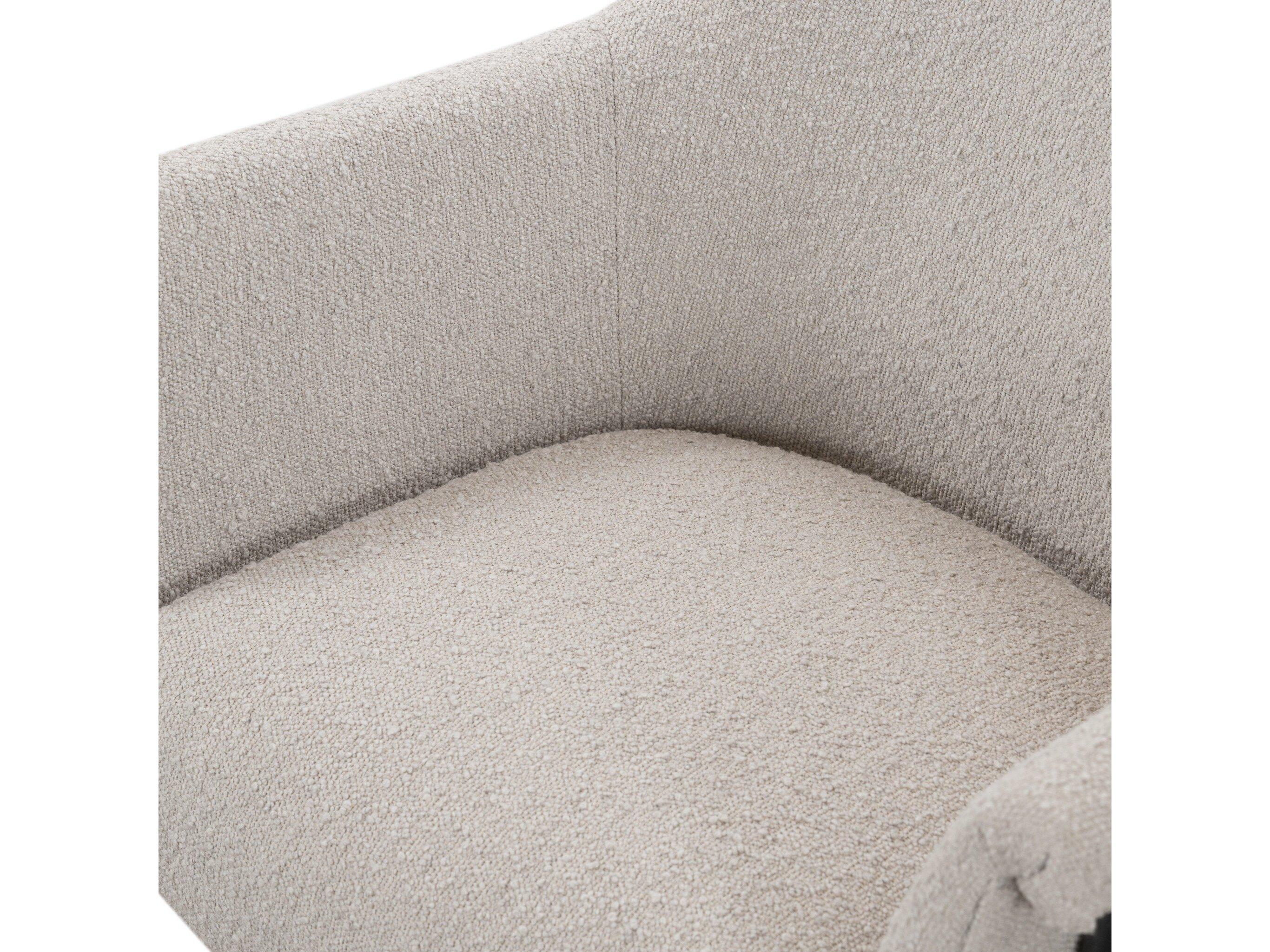 Four Hands Farrow Suerte Knoll Sand Upholstered Dining Chair