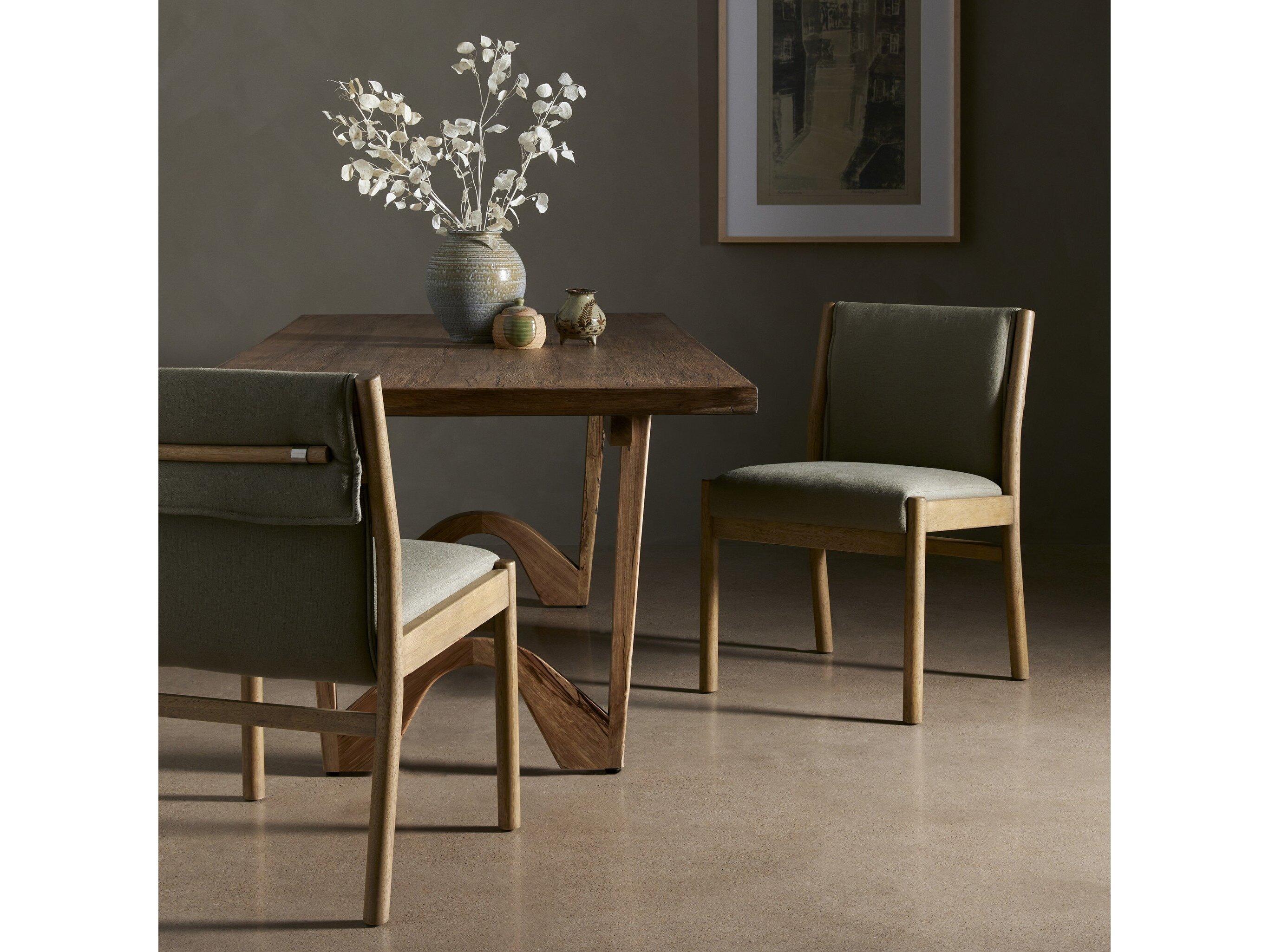 Four Hands Belfast Hito Villa Olive Upholstered Dining Chair