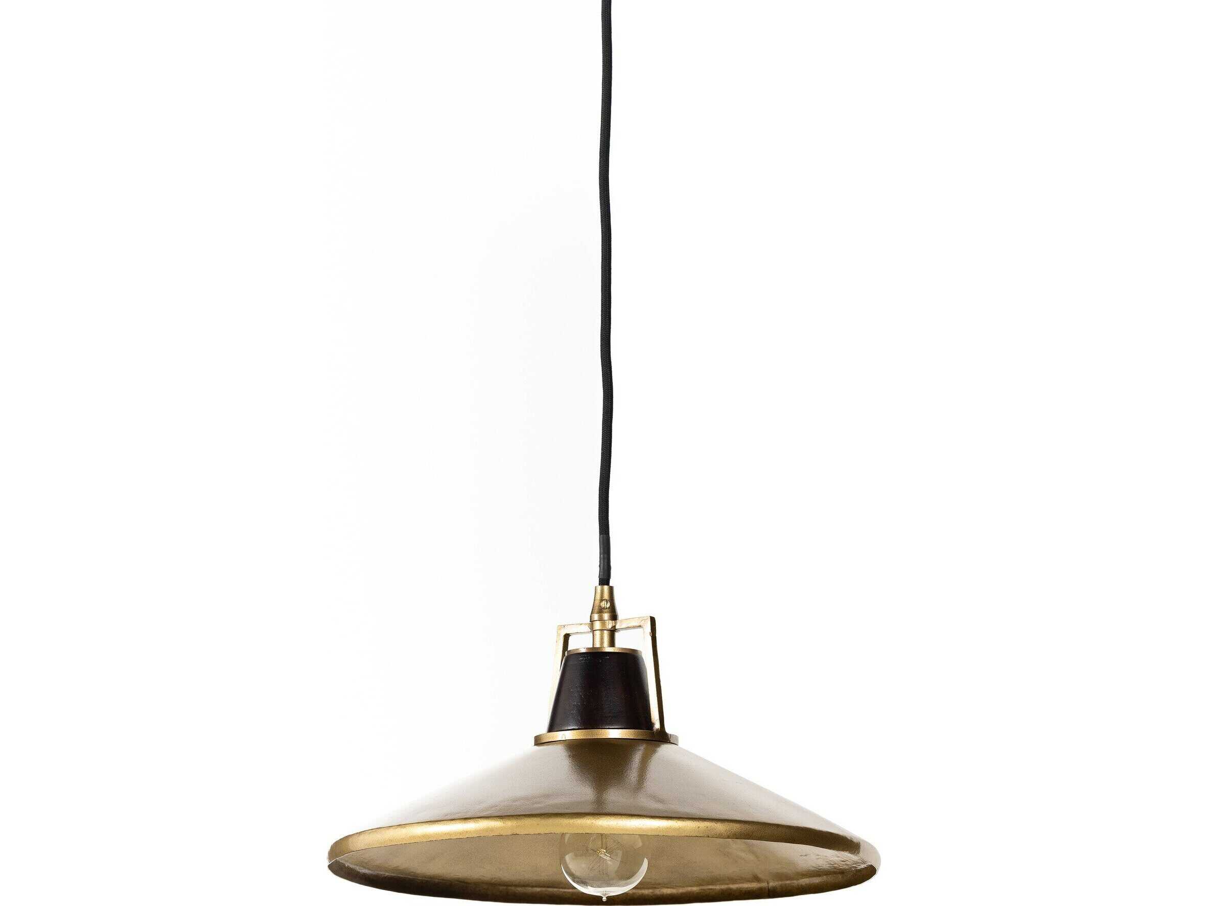 Four Hands Hutton Novak Pendant-Antique Brass