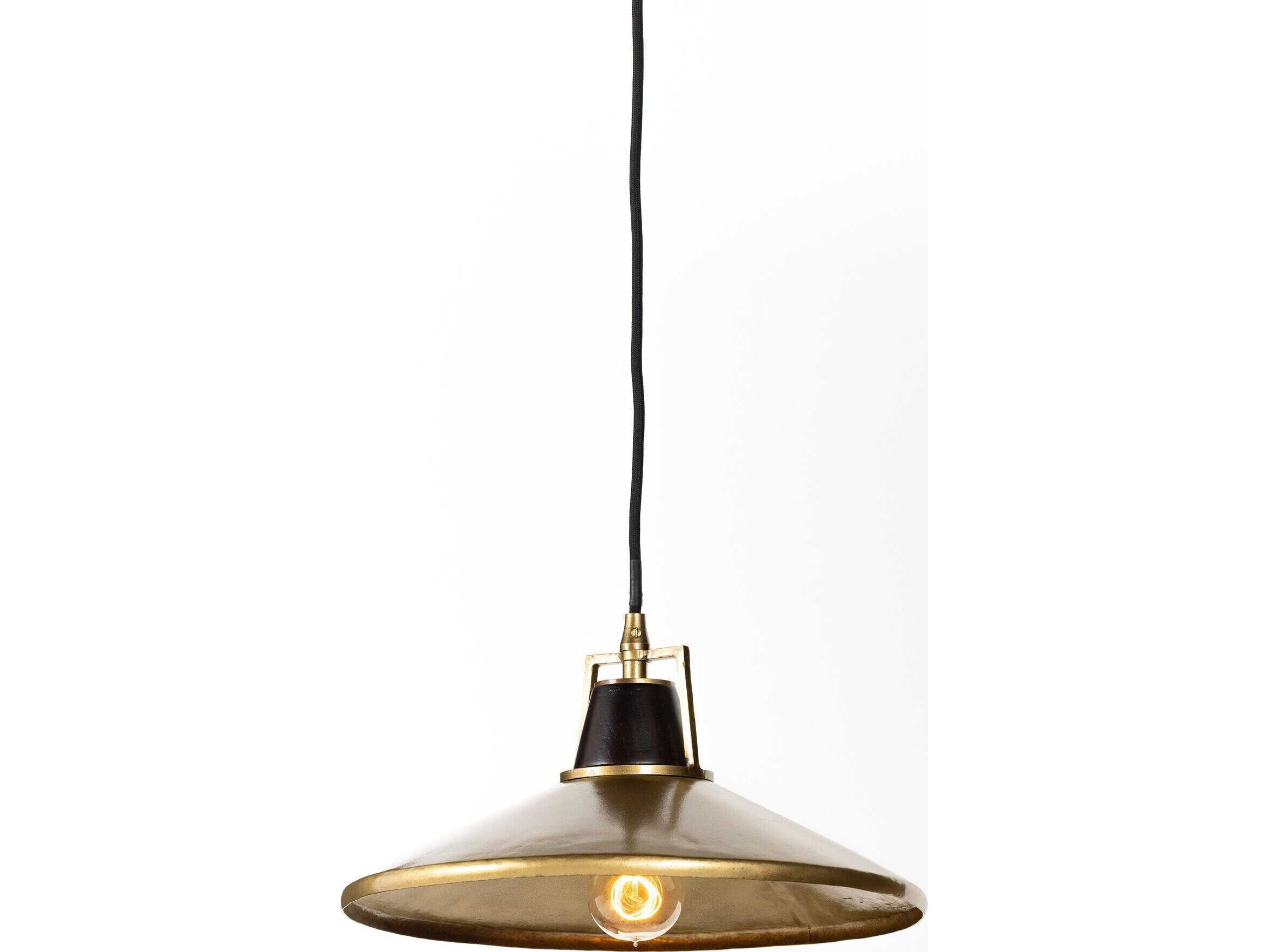 Four Hands Hutton Novak Pendant-Antique Brass