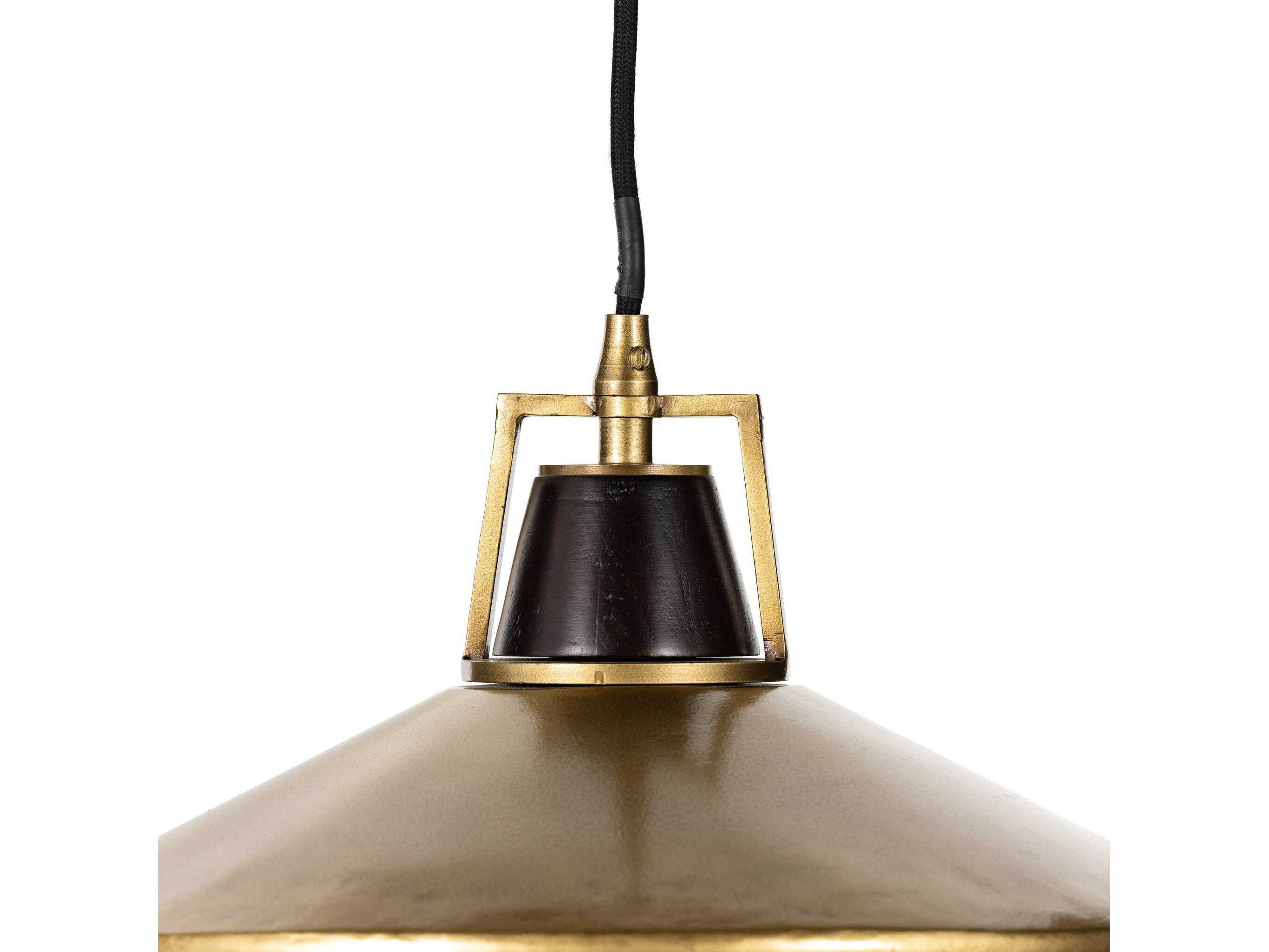 Four Hands Hutton Novak Pendant-Antique Brass