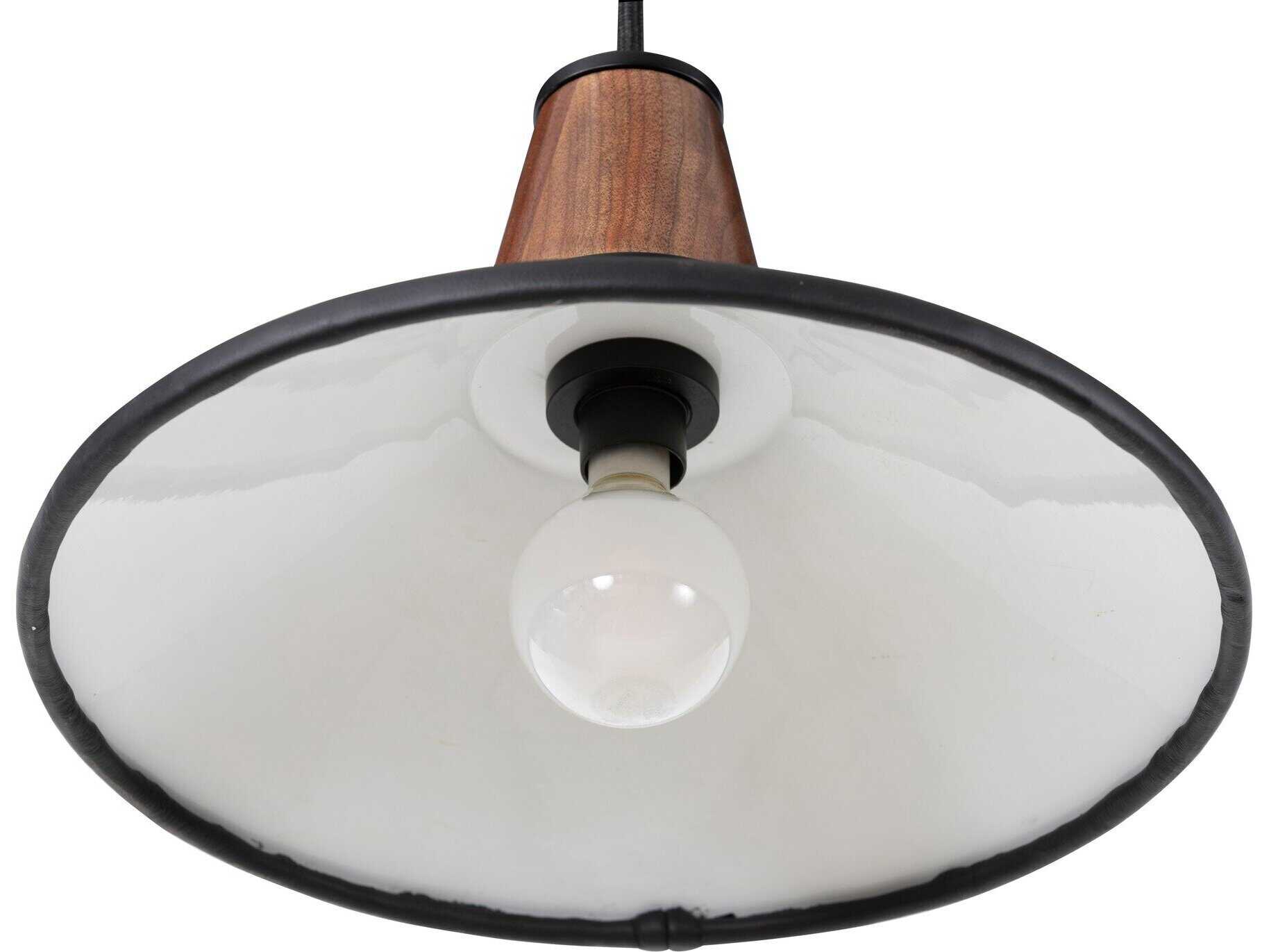 Four Hands Deacon 1-Light Black LED Dome Linear Mini Pendant