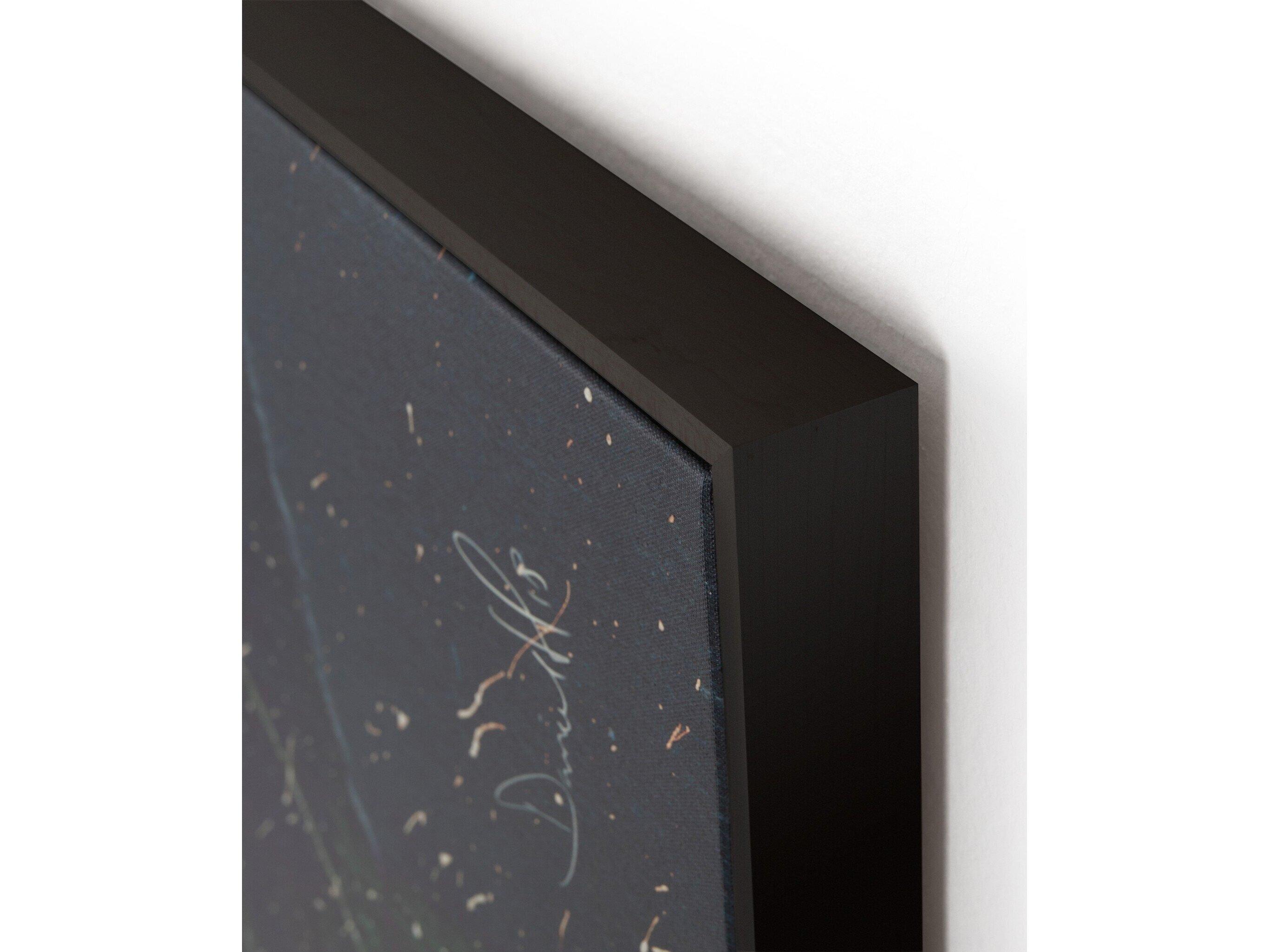 Four Hands Art Studio Black Maple / White 50" Class By Dan Hobday Canvas Wall Art