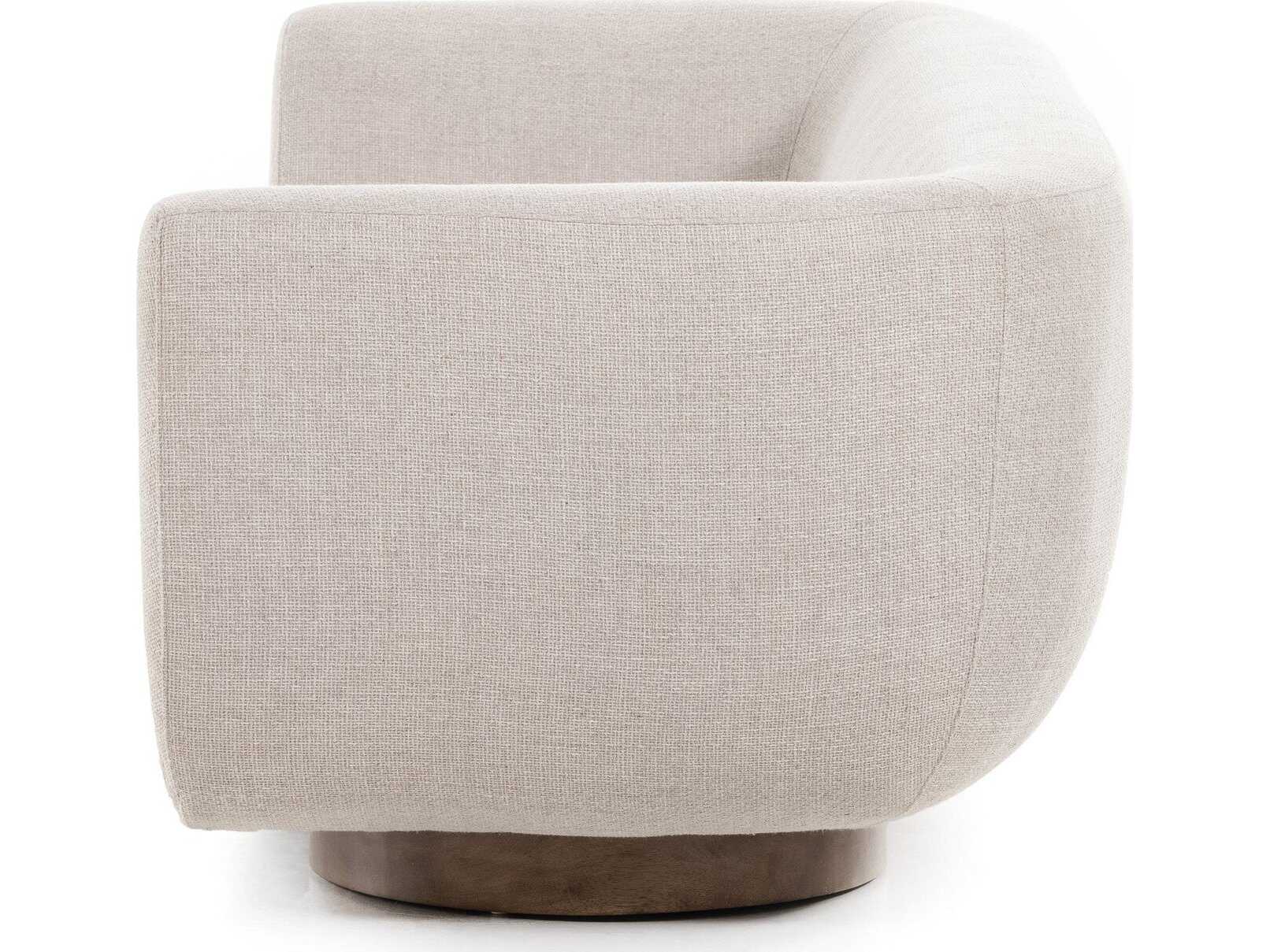 Four Hands Easton Sabine Gibson Taupe Weathered Sepia Beige Upholstered Sofa