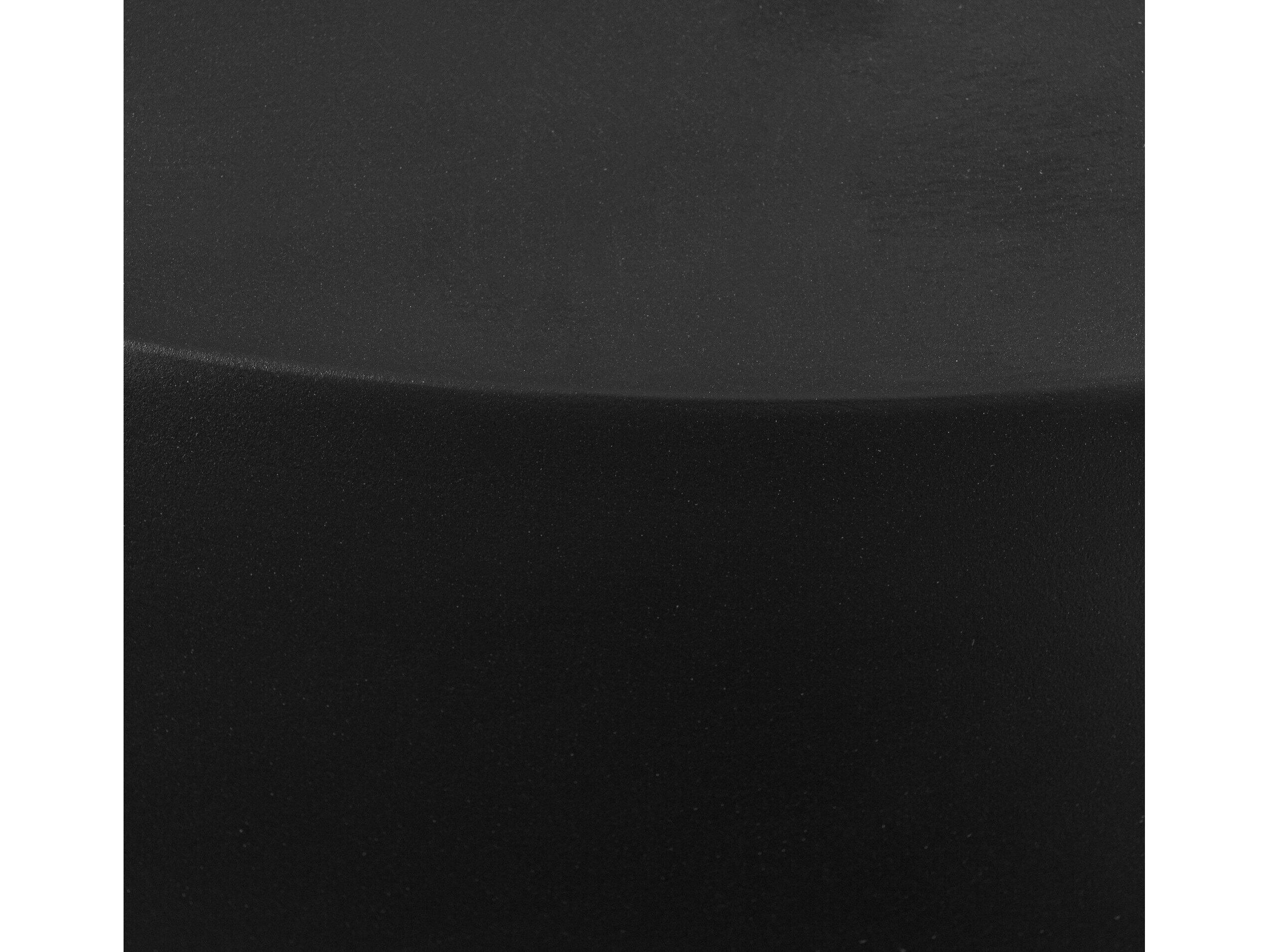 Four Hands Thayer West Black Concrete Coffee Table