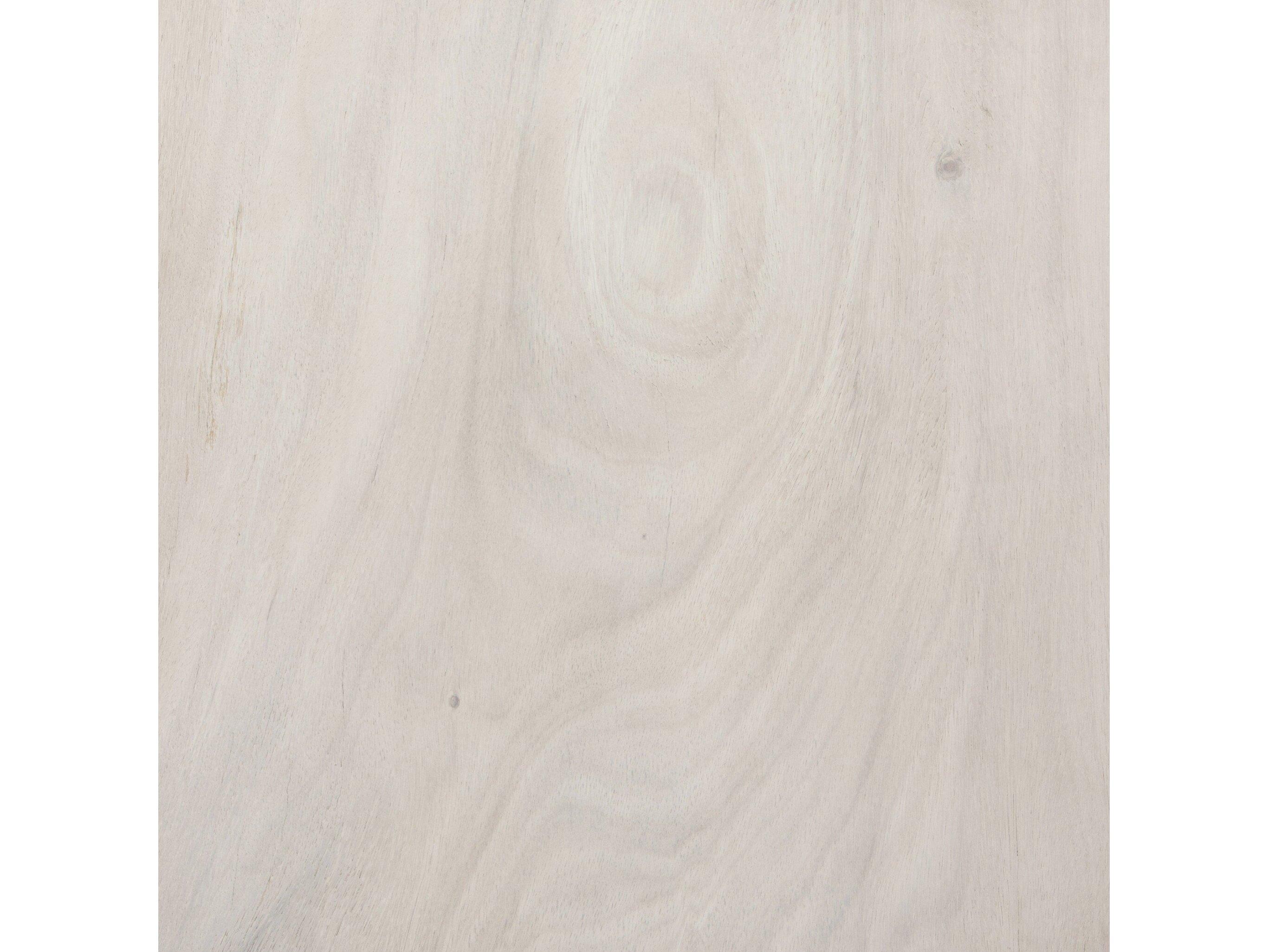 Four Hands Wesson Fausto Square Wood Bleached Guanacaste End Table