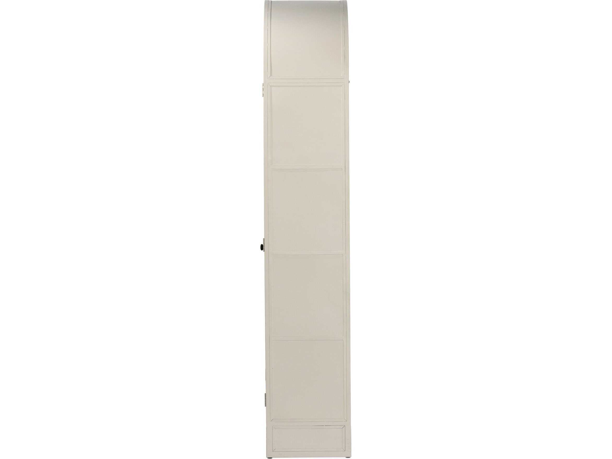Four Hands Bolton Breya Cream Powder Coat  Cabinet