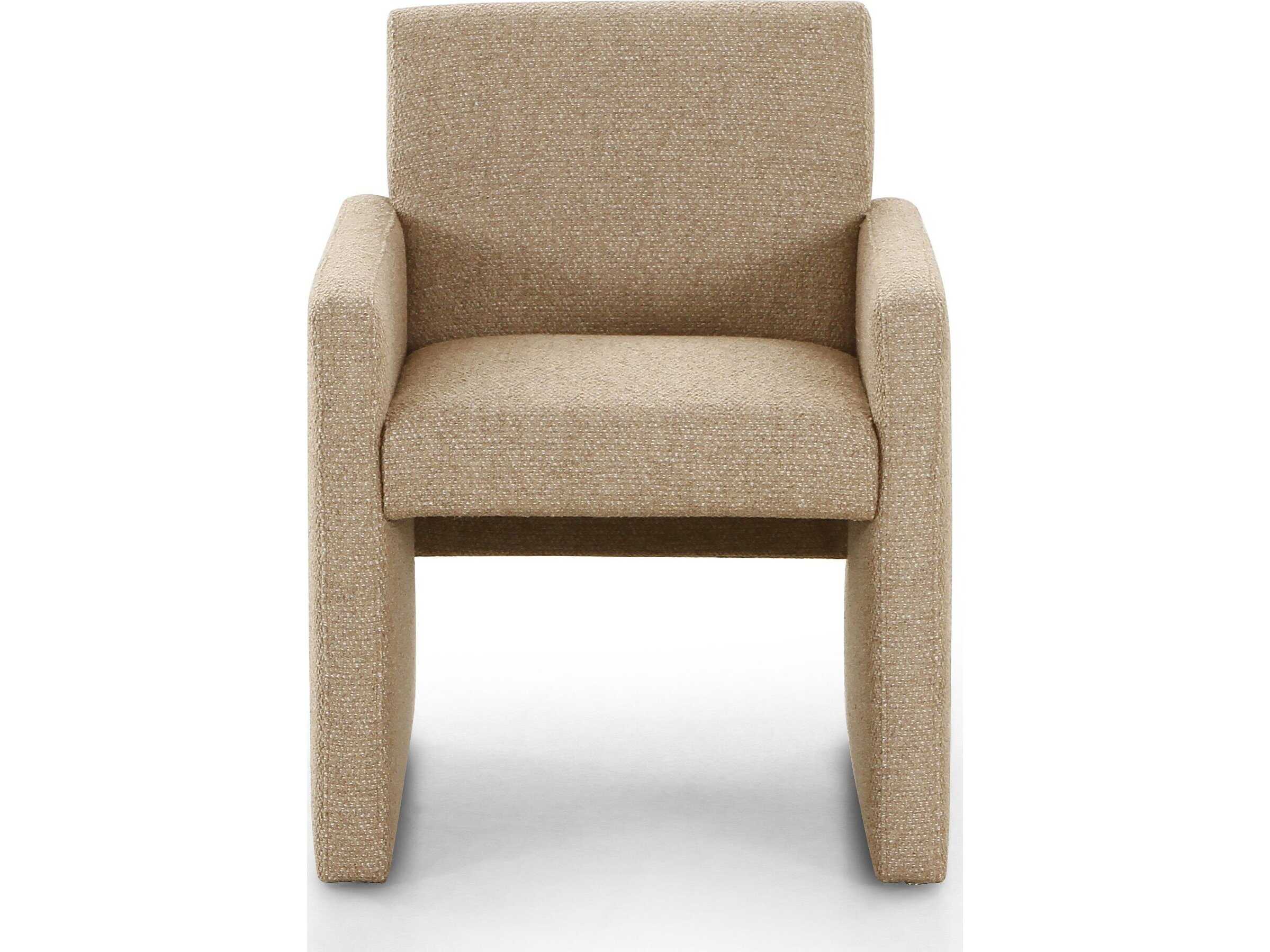 Four Hands Grayson Kima Heron Sand Upholstered Dining Chair