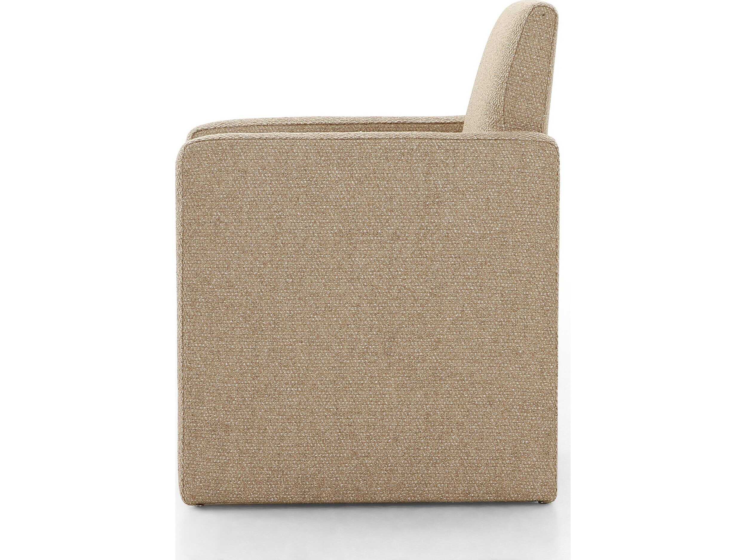 Four Hands Grayson Kima Heron Sand Upholstered Dining Chair