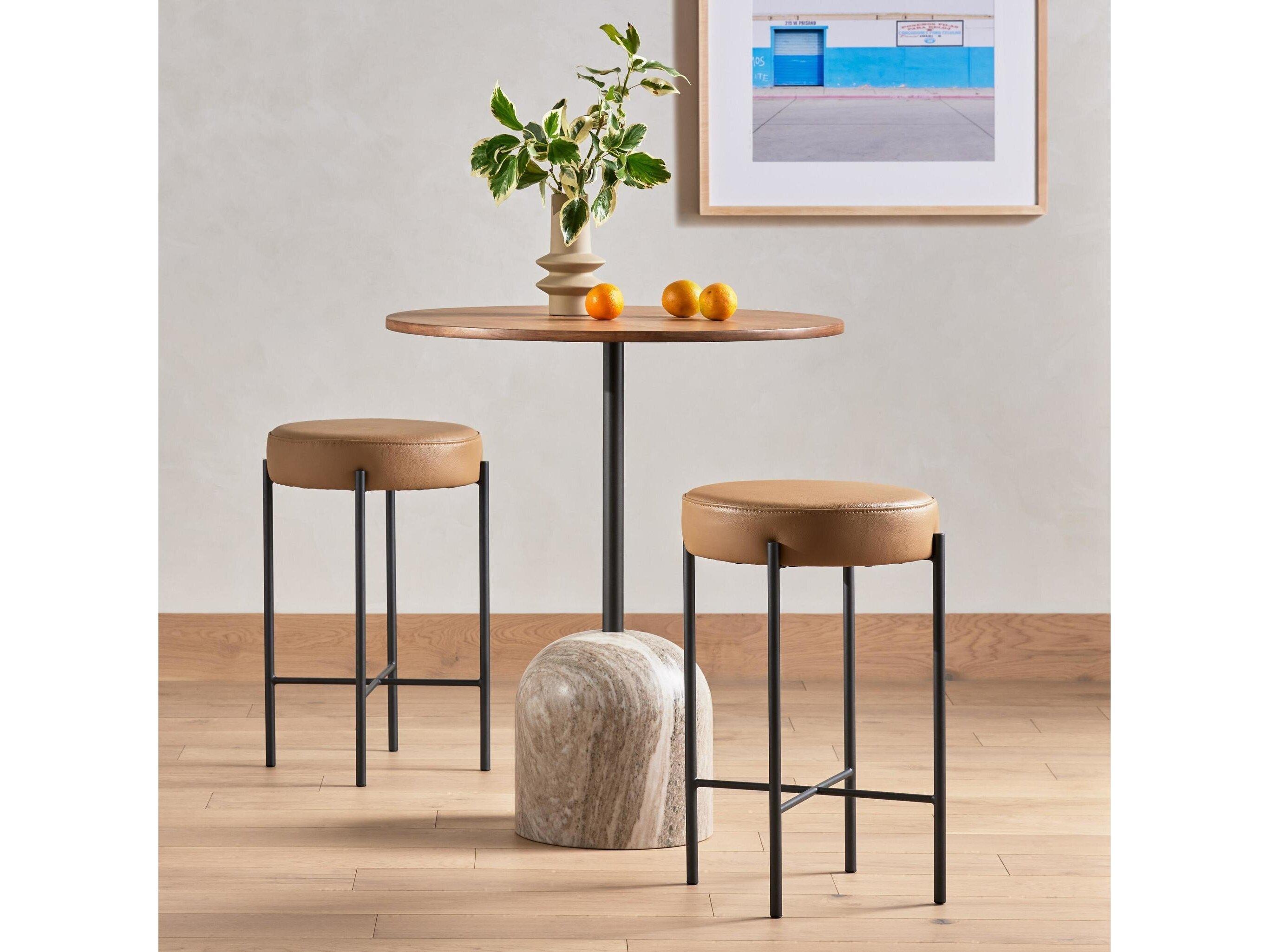 Four Hands Sevilla Nocona Natural Leather  Counter Stool