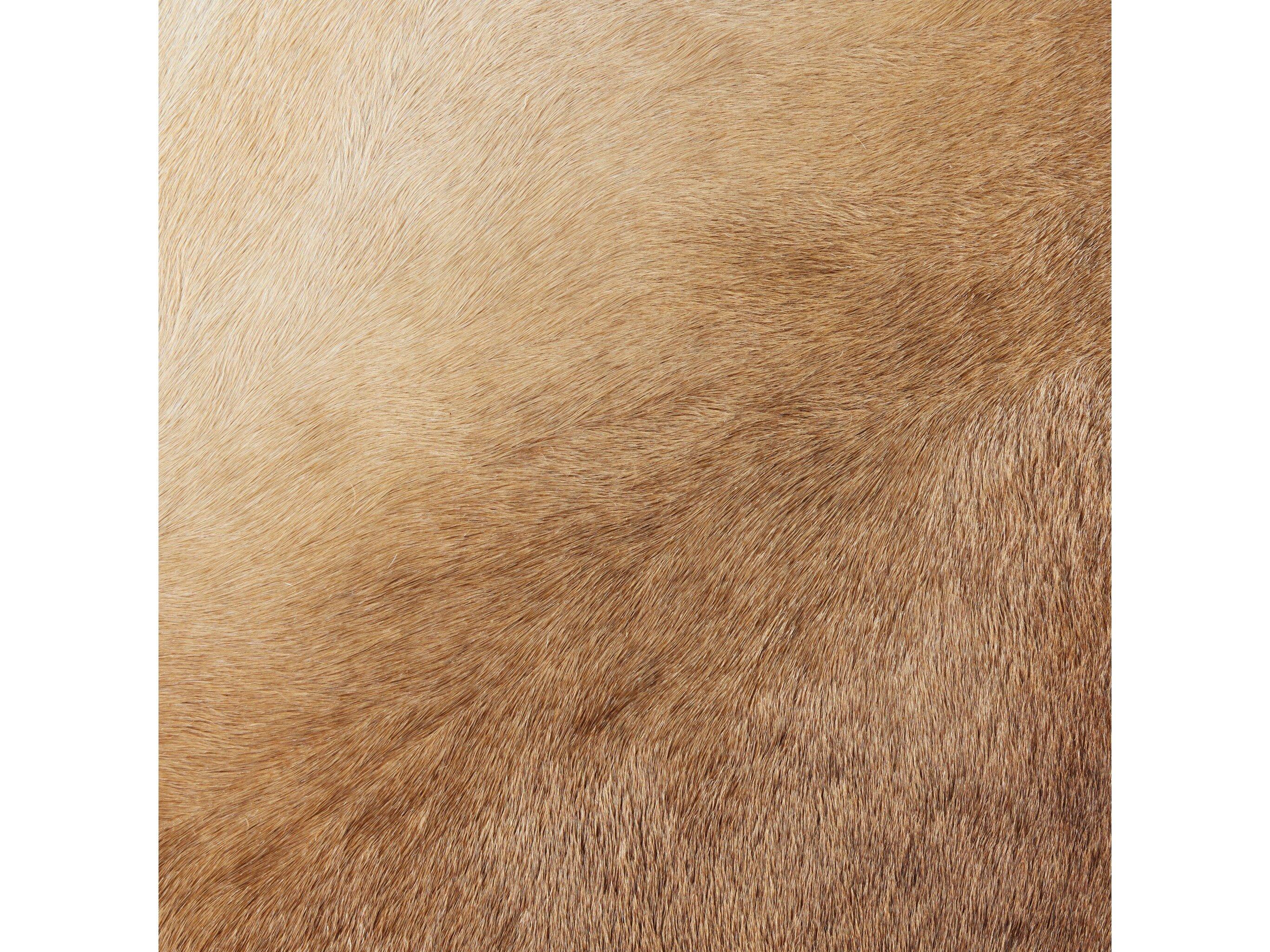 Four Hands Sevilla Nocona Fur Gunmetal Speckled Hide Counter Stool