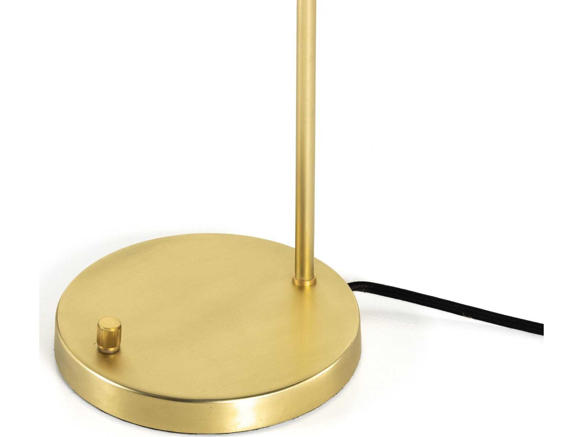 Four Hands Deacon Brass LED Buffet Lamp