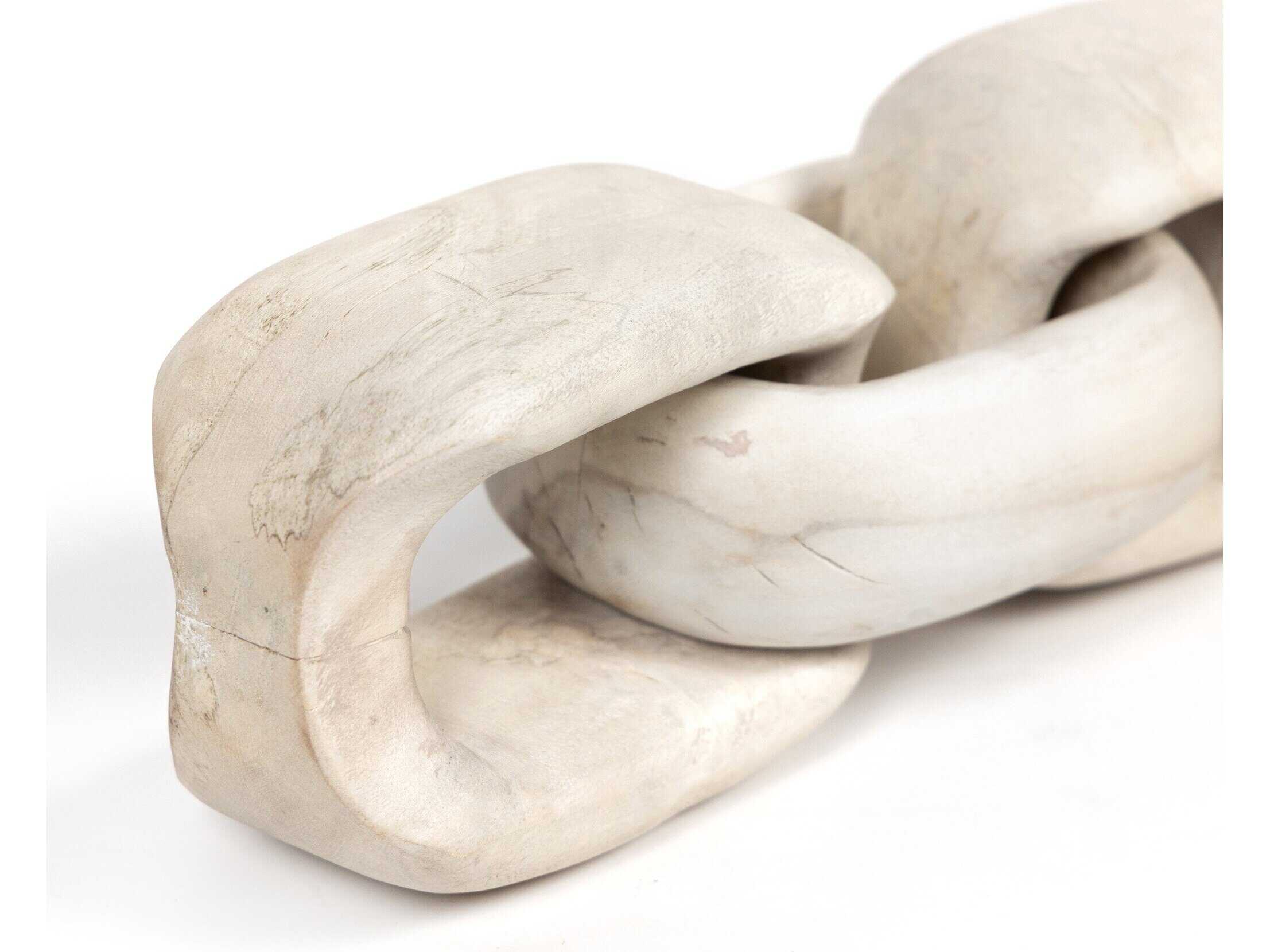 Four Hands Wesson Wood Chain Decorative Accent