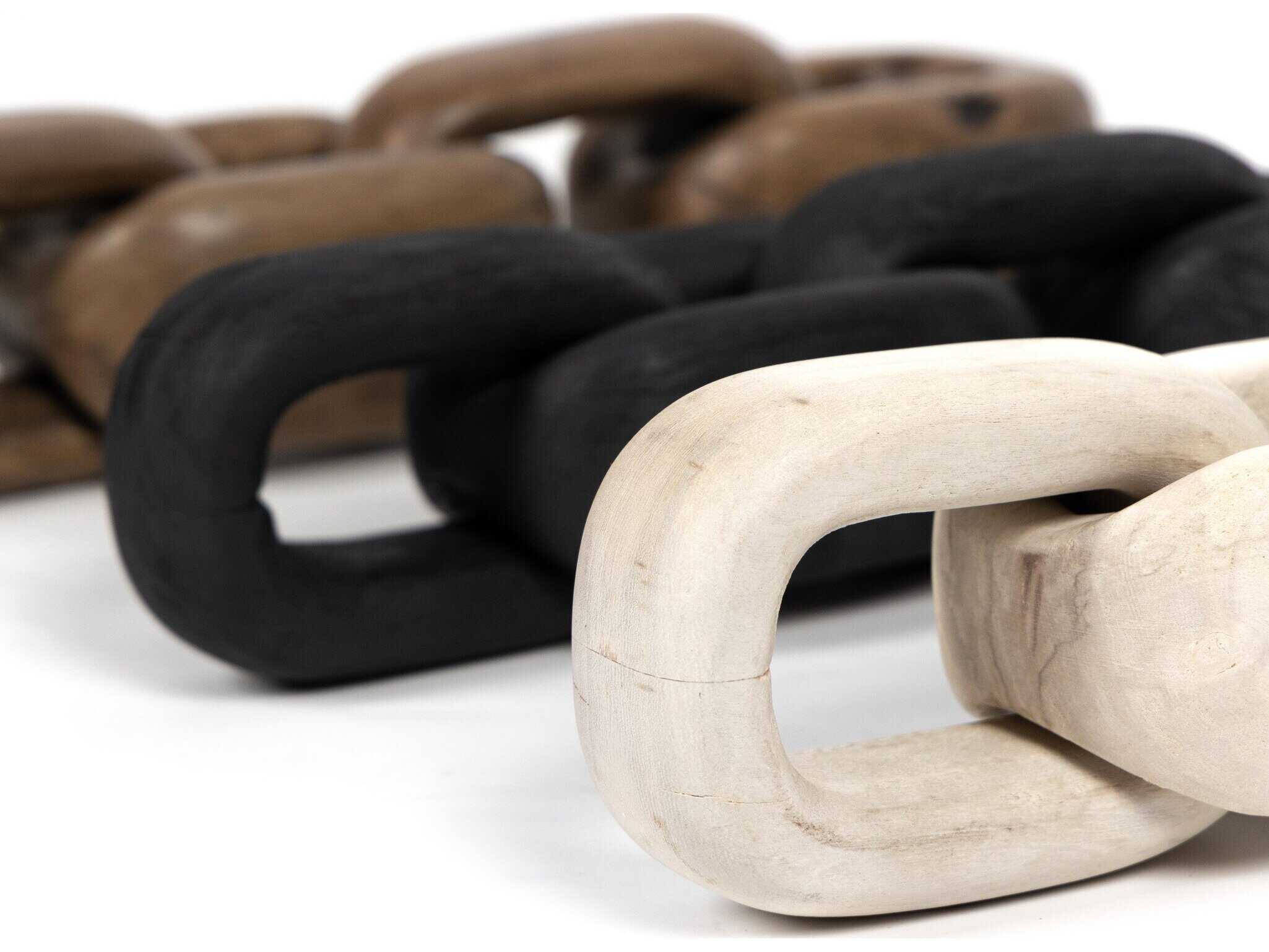 Four Hands Wesson Wood Chain Decorative Accent