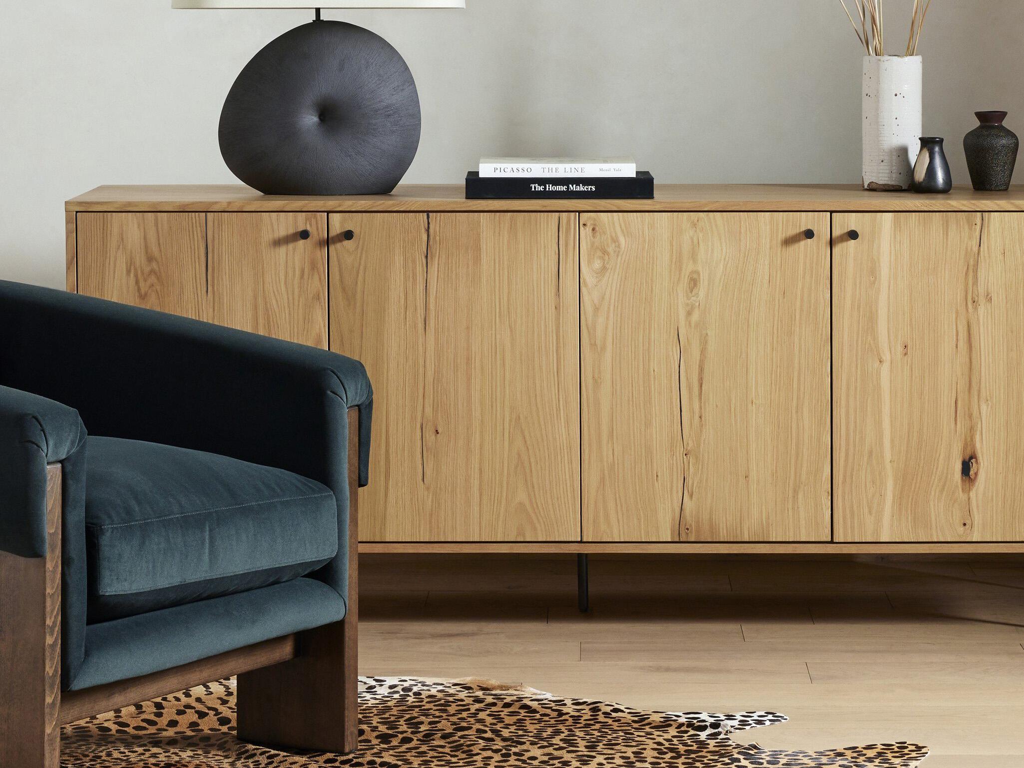 Four Hands Mateo Animal Print Area Rug