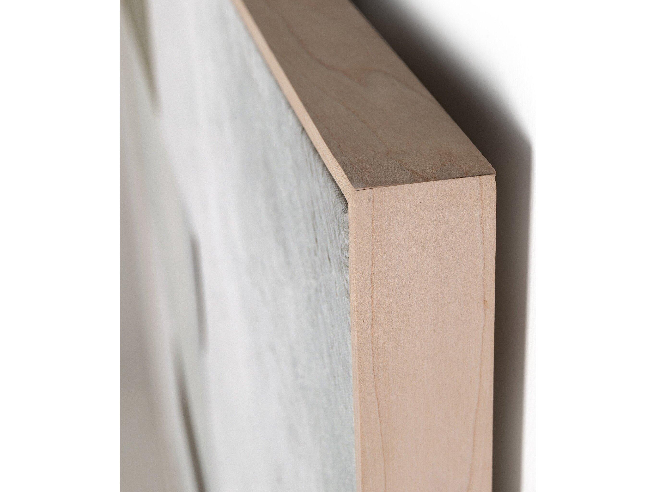 Four Hands Art Studio Priory by Dan Hobday Natural Maple Floater  Canvas Wall Art