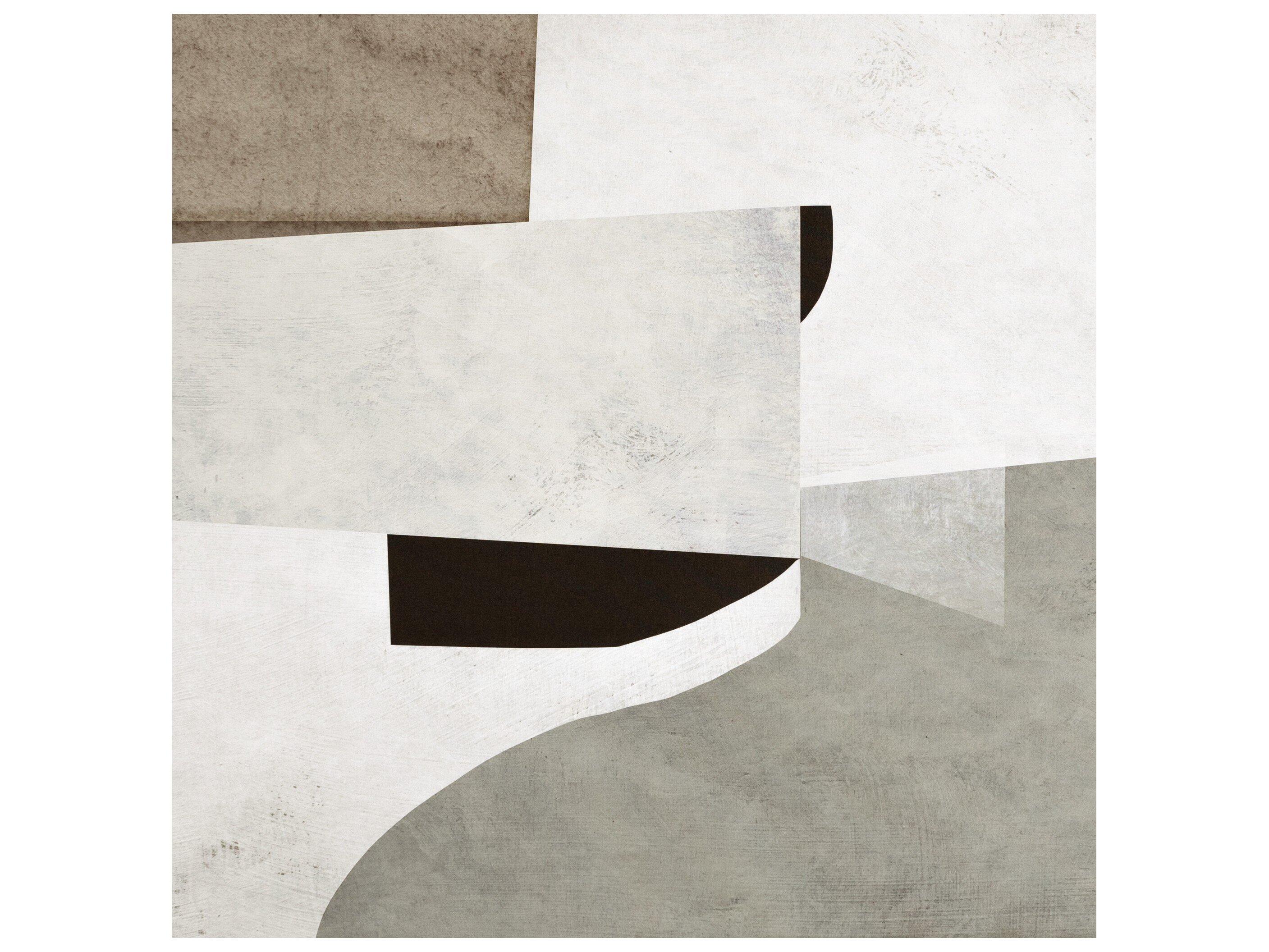 Four Hands Art Studio Priory by Dan Hobday Black Maple Floater  Canvas Wall Art