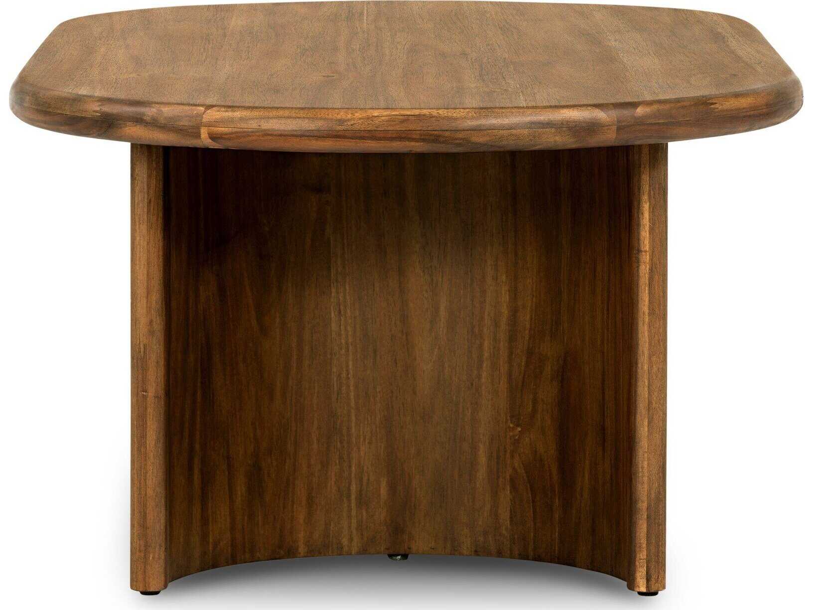 Four Hands Haiden Paden Seasoned Brown Acacia Coffee Table