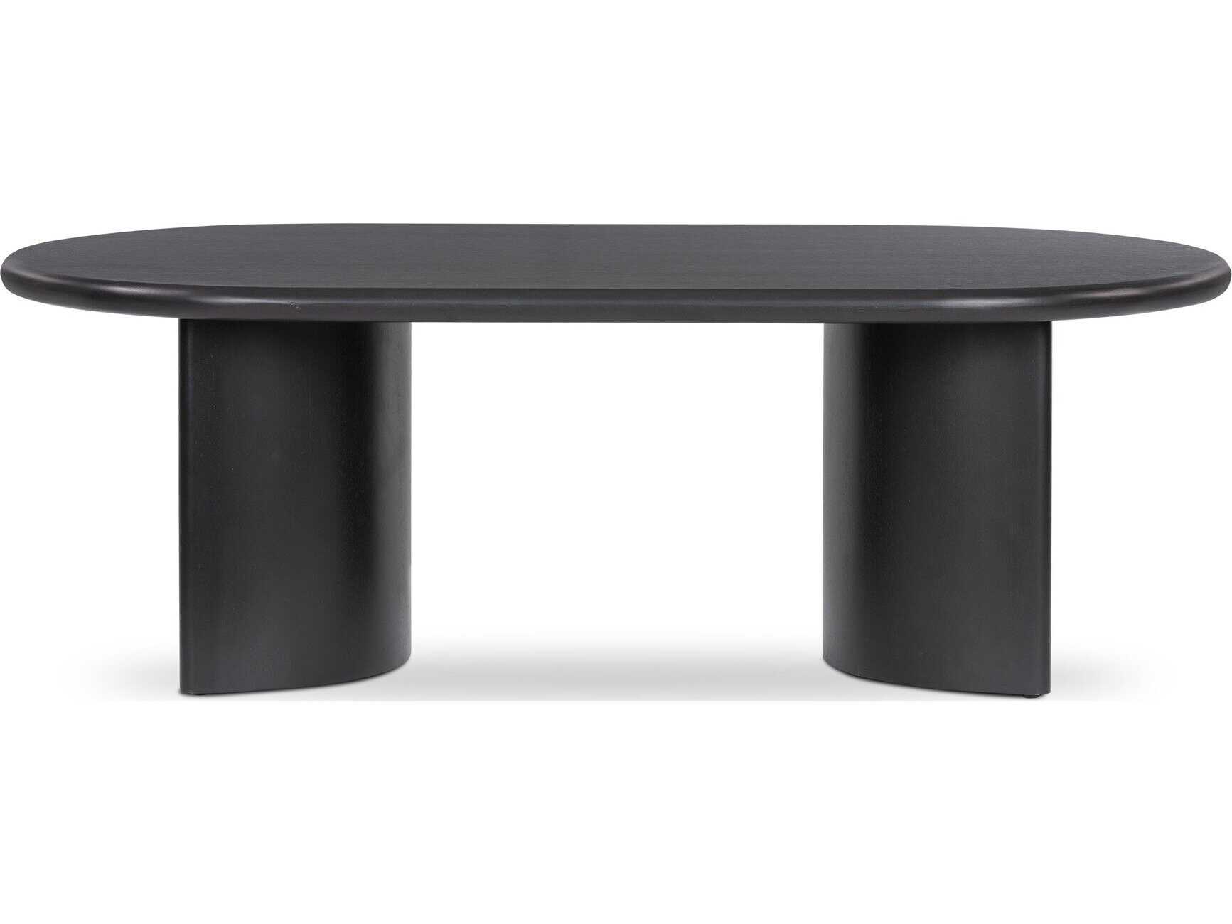 Four Hands Haiden Paden Aged Black Acacia Coffee Table