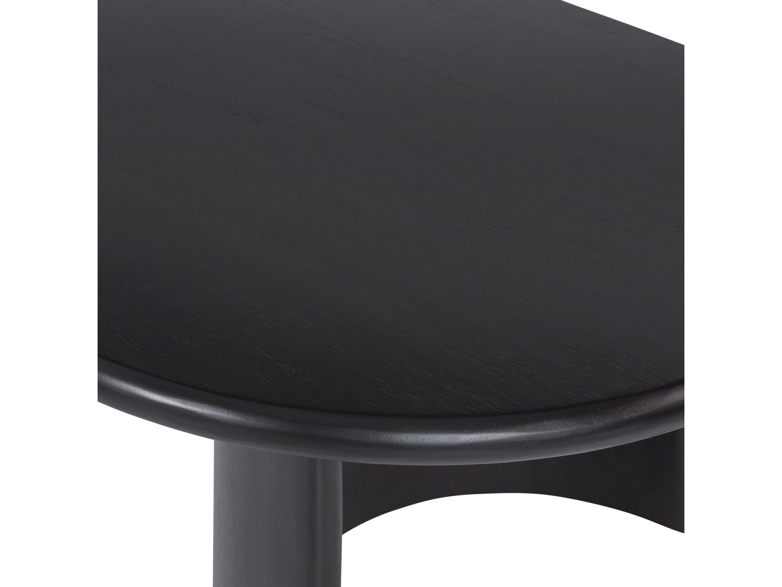 Four Hands Haiden Paden Aged Black Acacia Coffee Table