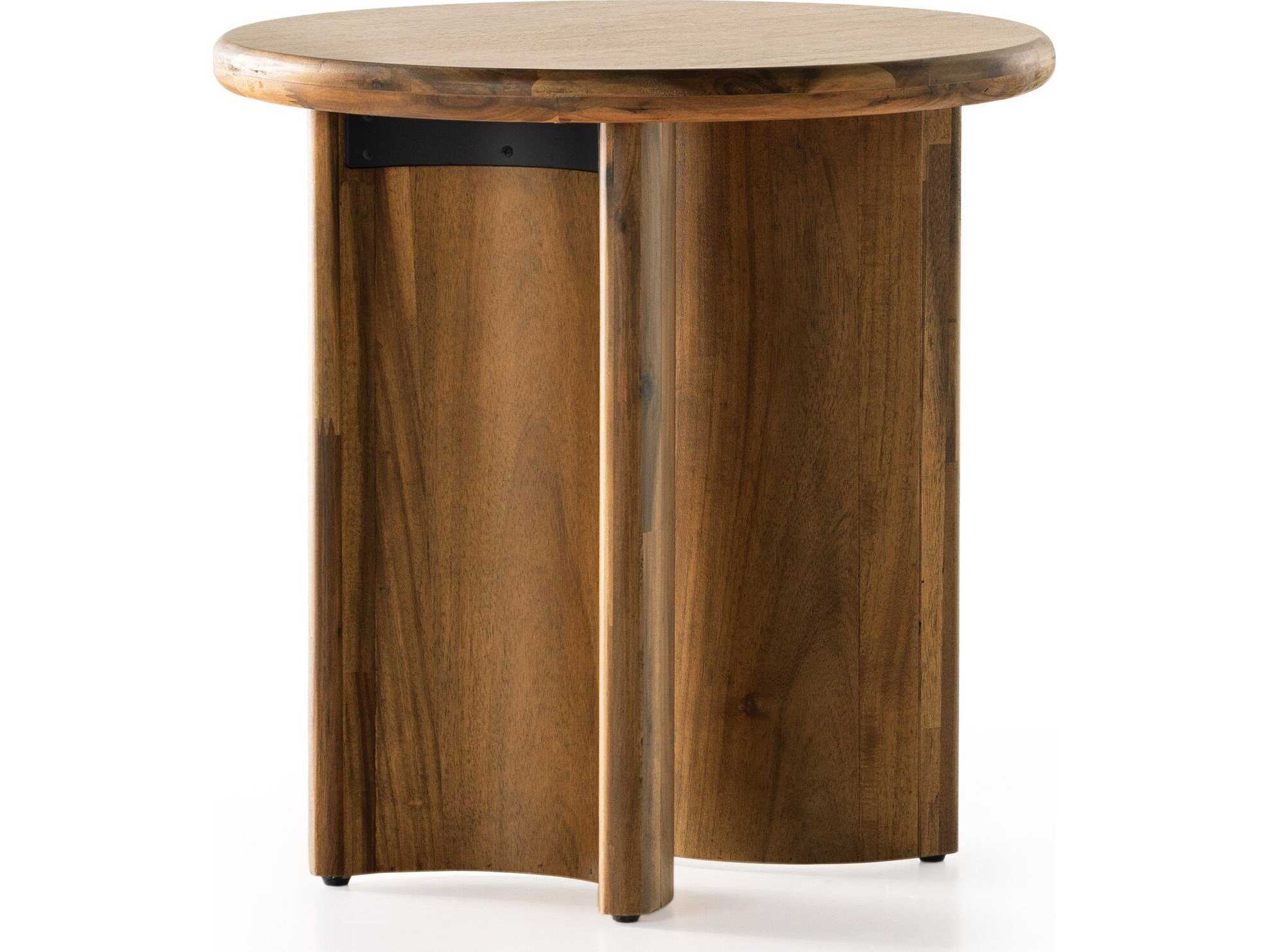 Four Hands Haiden Paden Sandy Acacia End Table