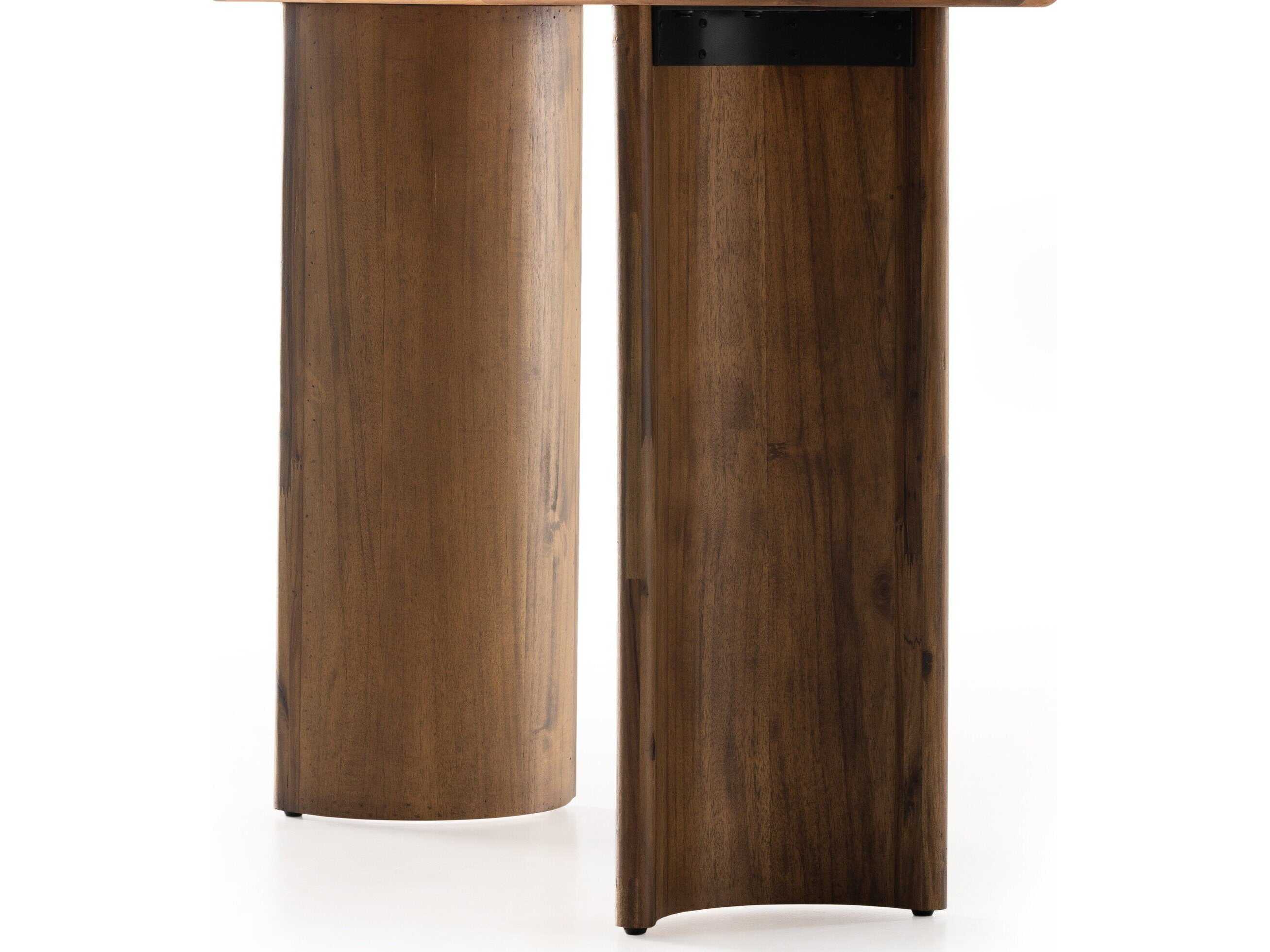 Luxecor Globetrotter Paden Sandy Acacia Console Table