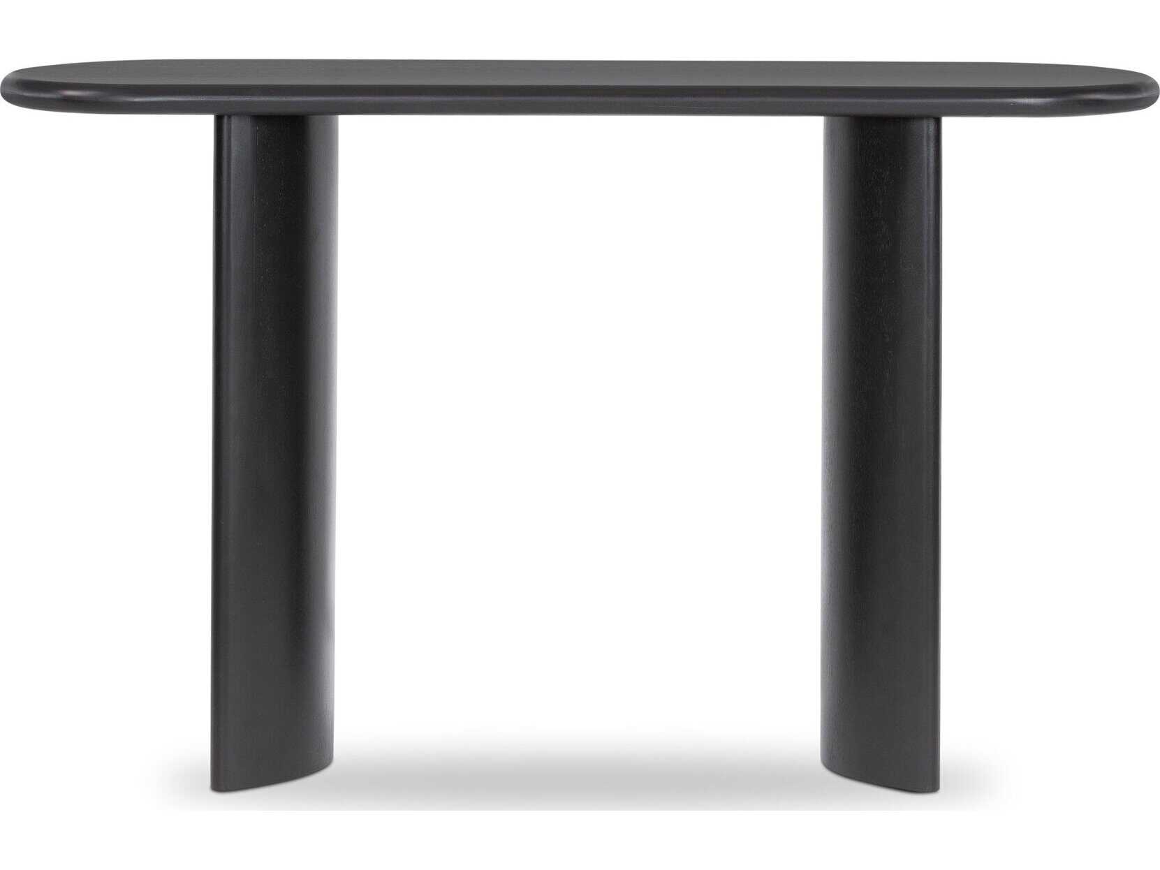 Four Hands Haiden Paden Aged Black Acacia Console Table