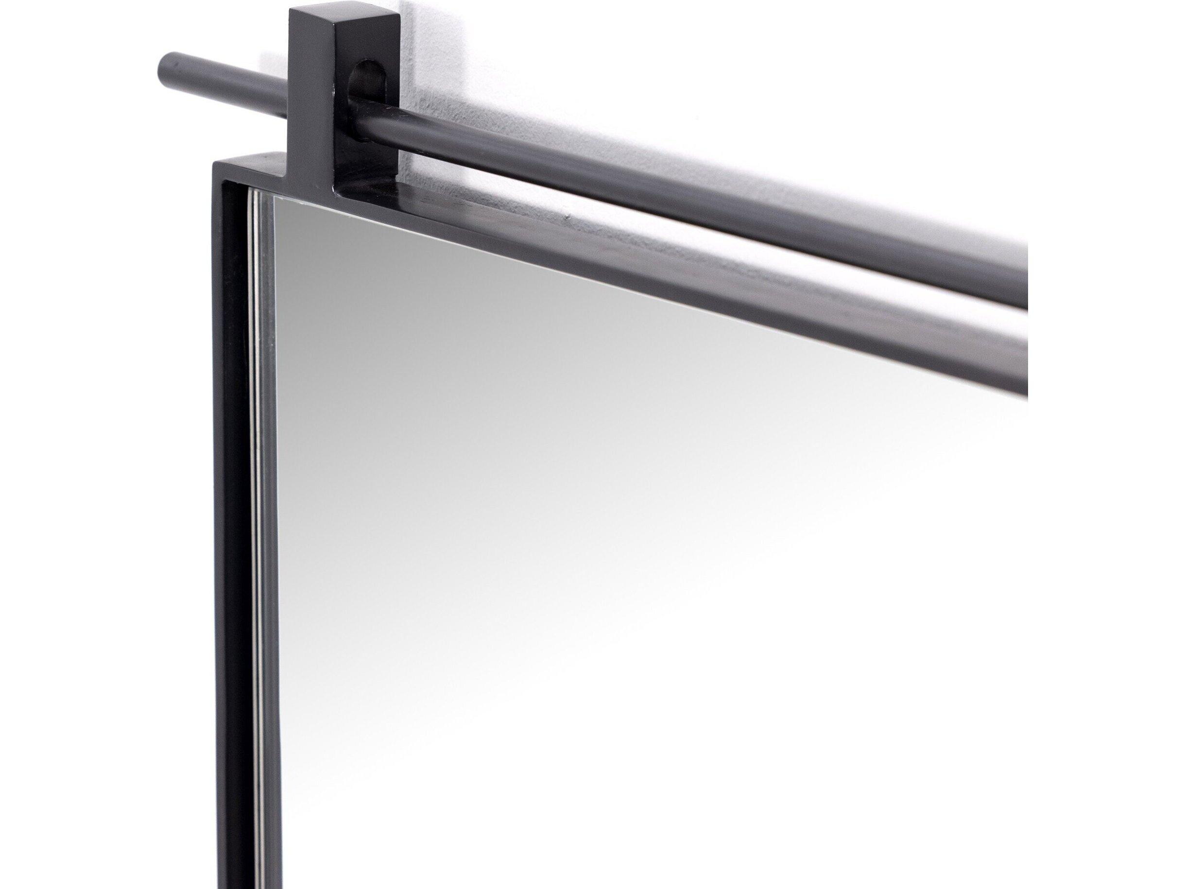 Four Hands Hutton Chico Antiqued Iron Rectangular Small Mirror