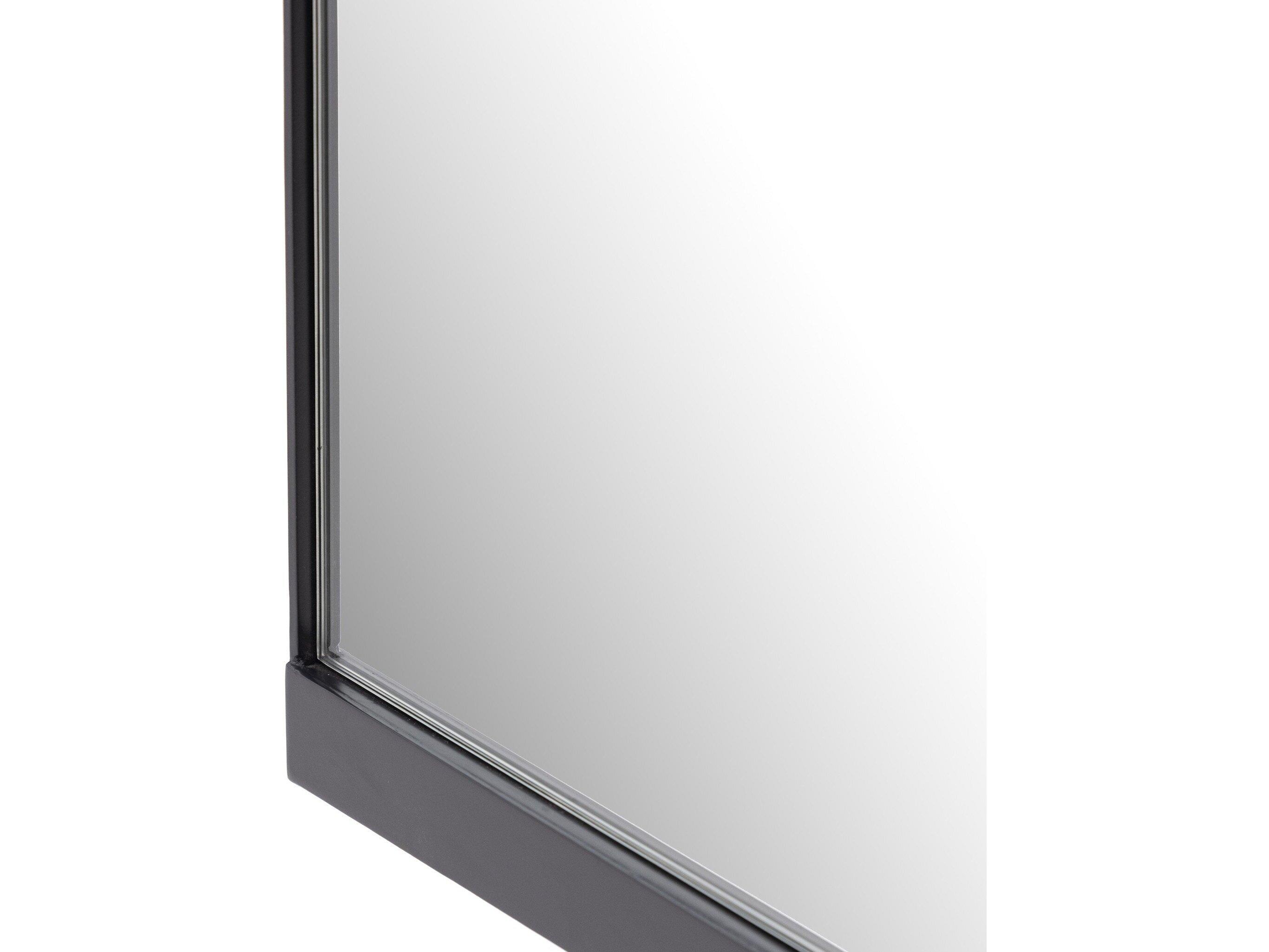 Four Hands Hutton Chico Antiqued Iron Rectangular Small Mirror