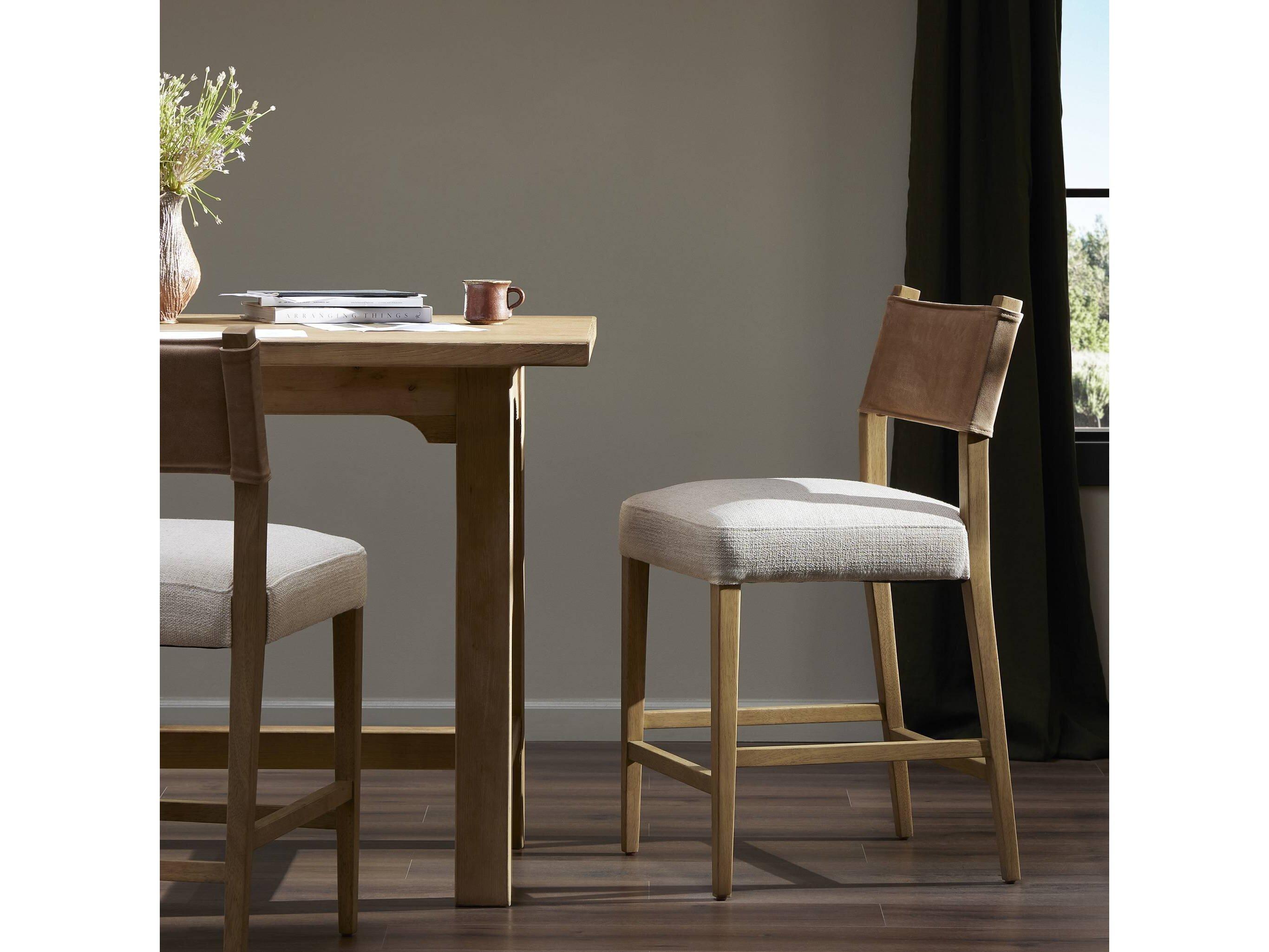 Four Hands Berman Ferris Thames Cream Counter Stool