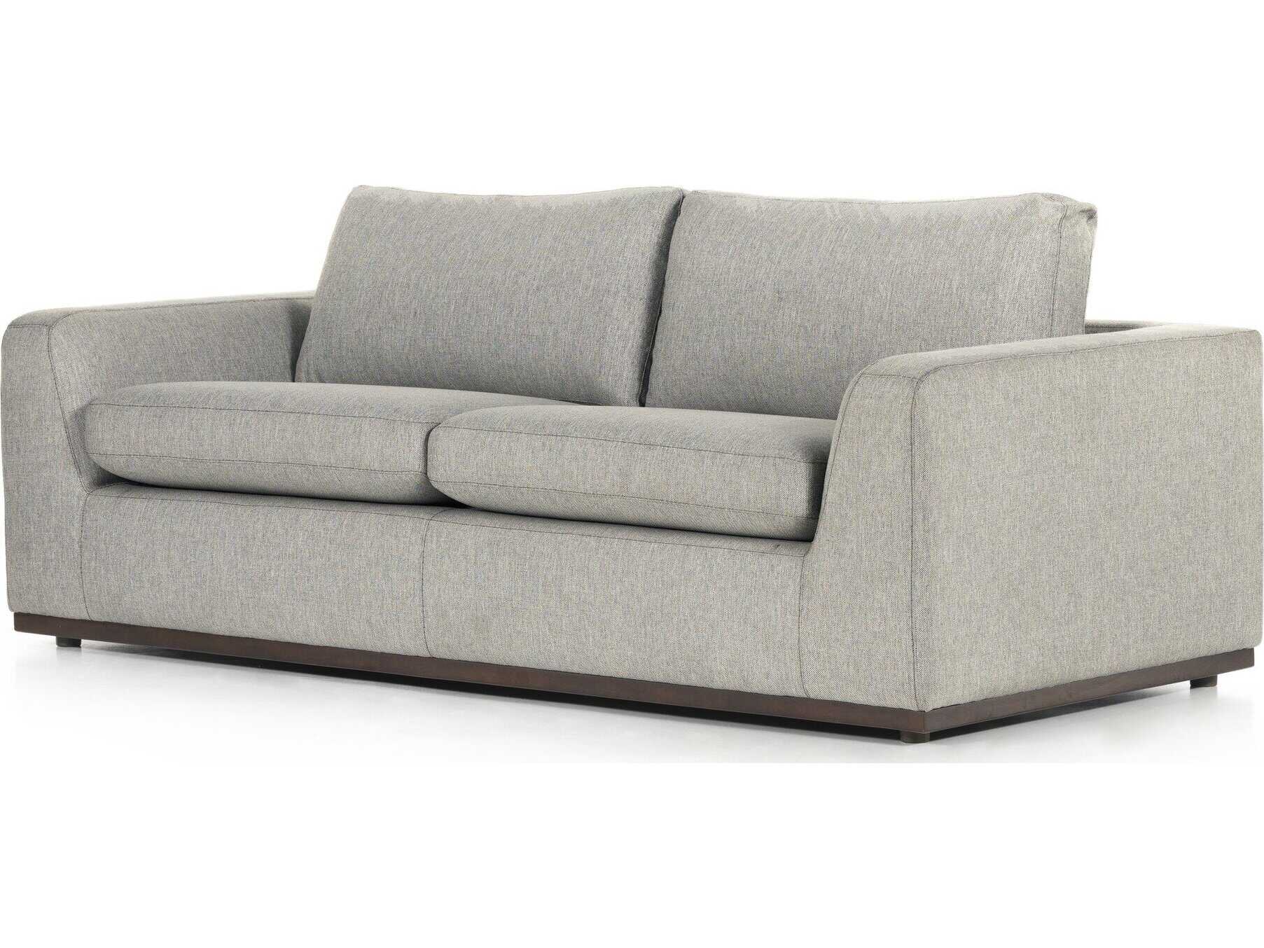 Four Hands Centrale Colt Aldred Silver Upholstered Sofa Bed
