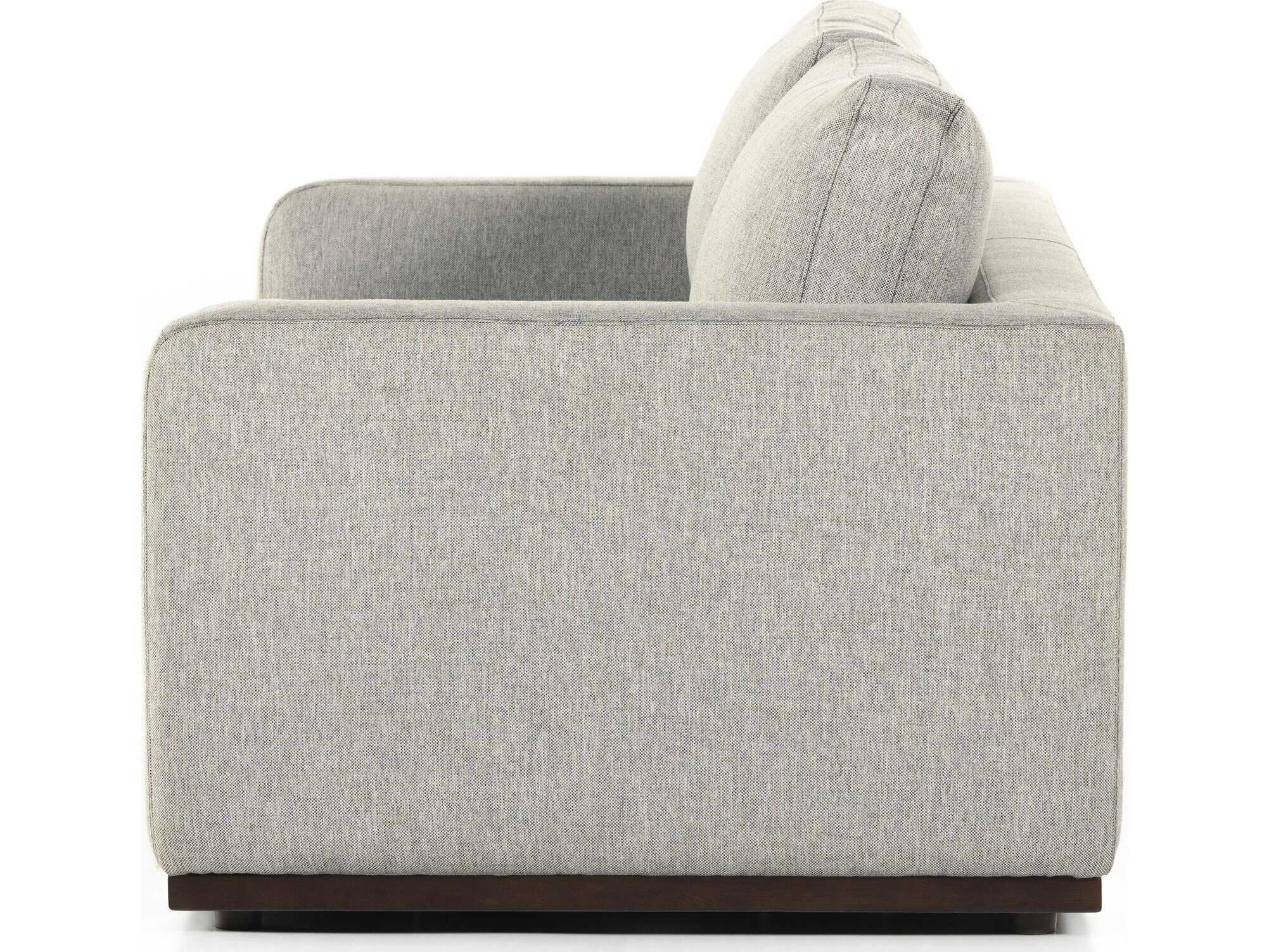 Four Hands Centrale Colt Aldred Silver Upholstered Sofa Bed