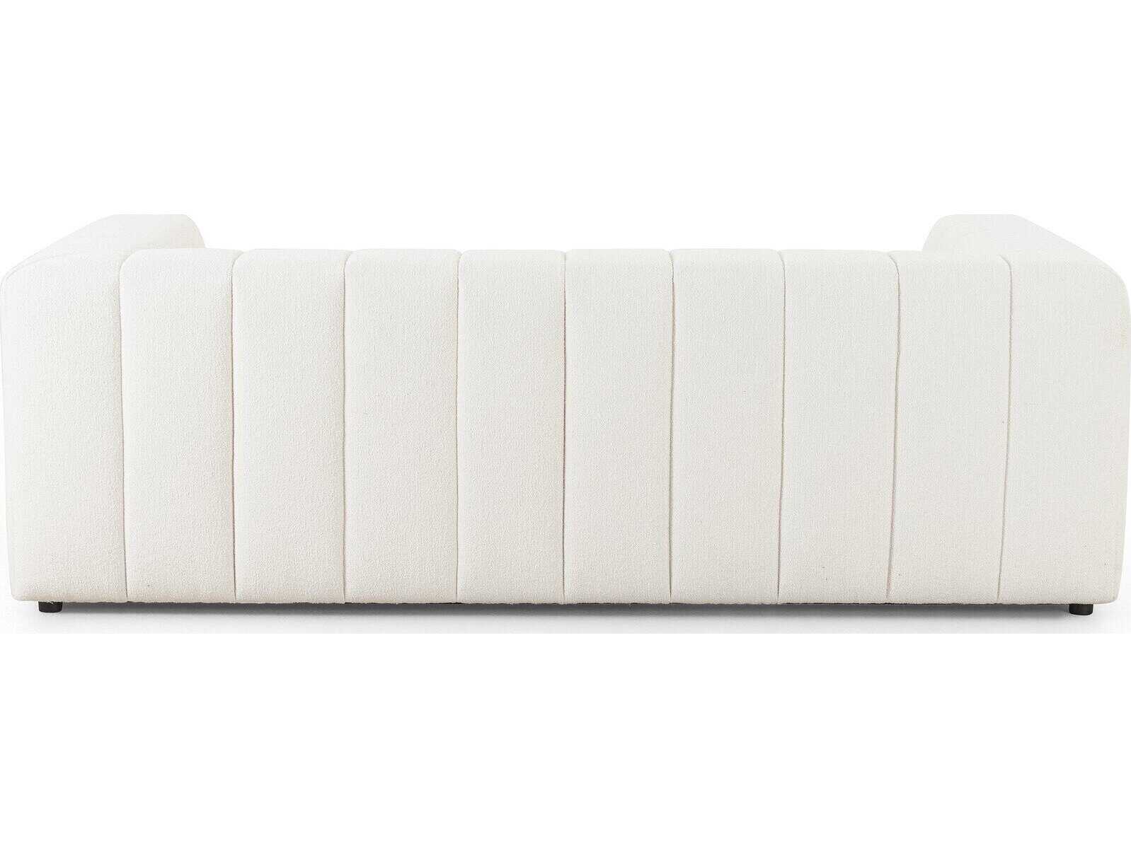 Four Hands Grayson Langham Fayette Cloud Upholstered Channeled Sofa